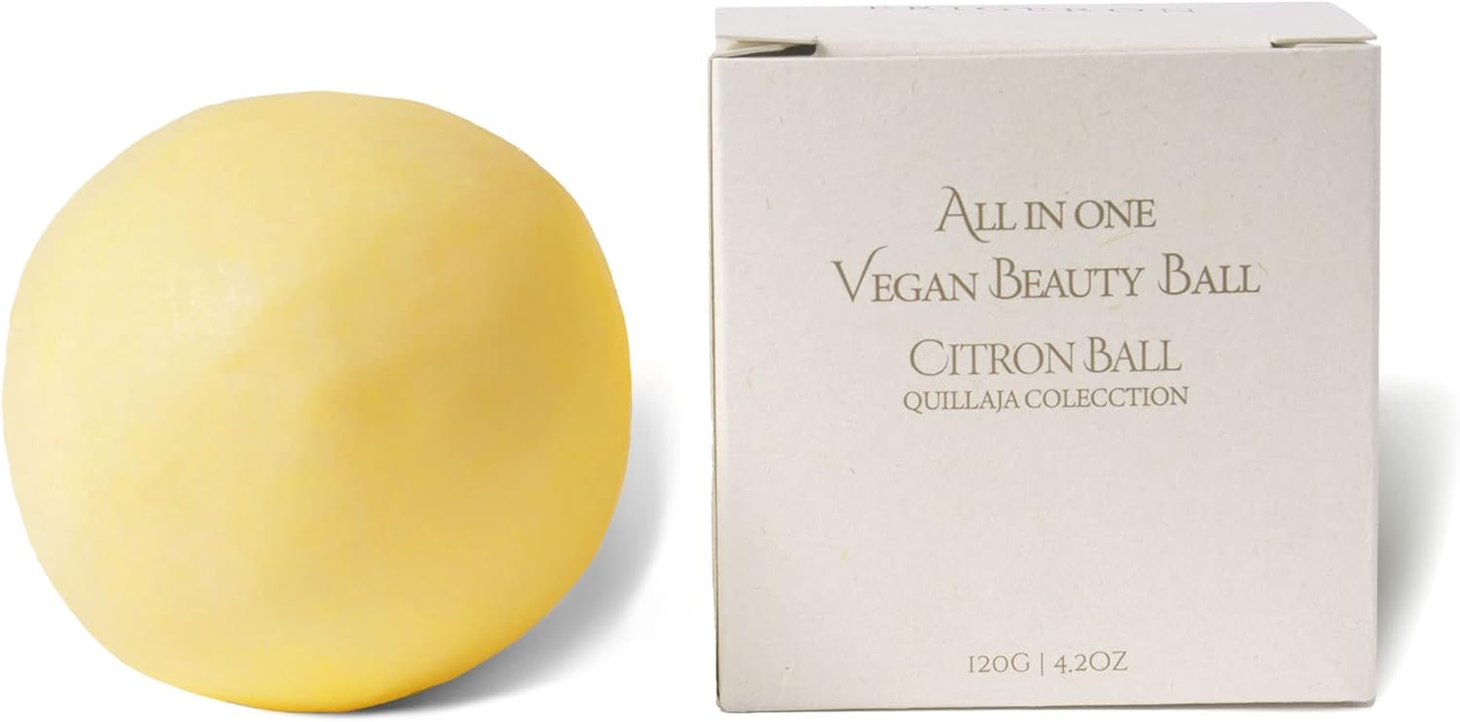 ERIGERON All-In-One Vegan Cruelty-Free All Natural Ingredients Handmade Heartleaf Green Shampoo Bar with Zero Waste Box Packaging