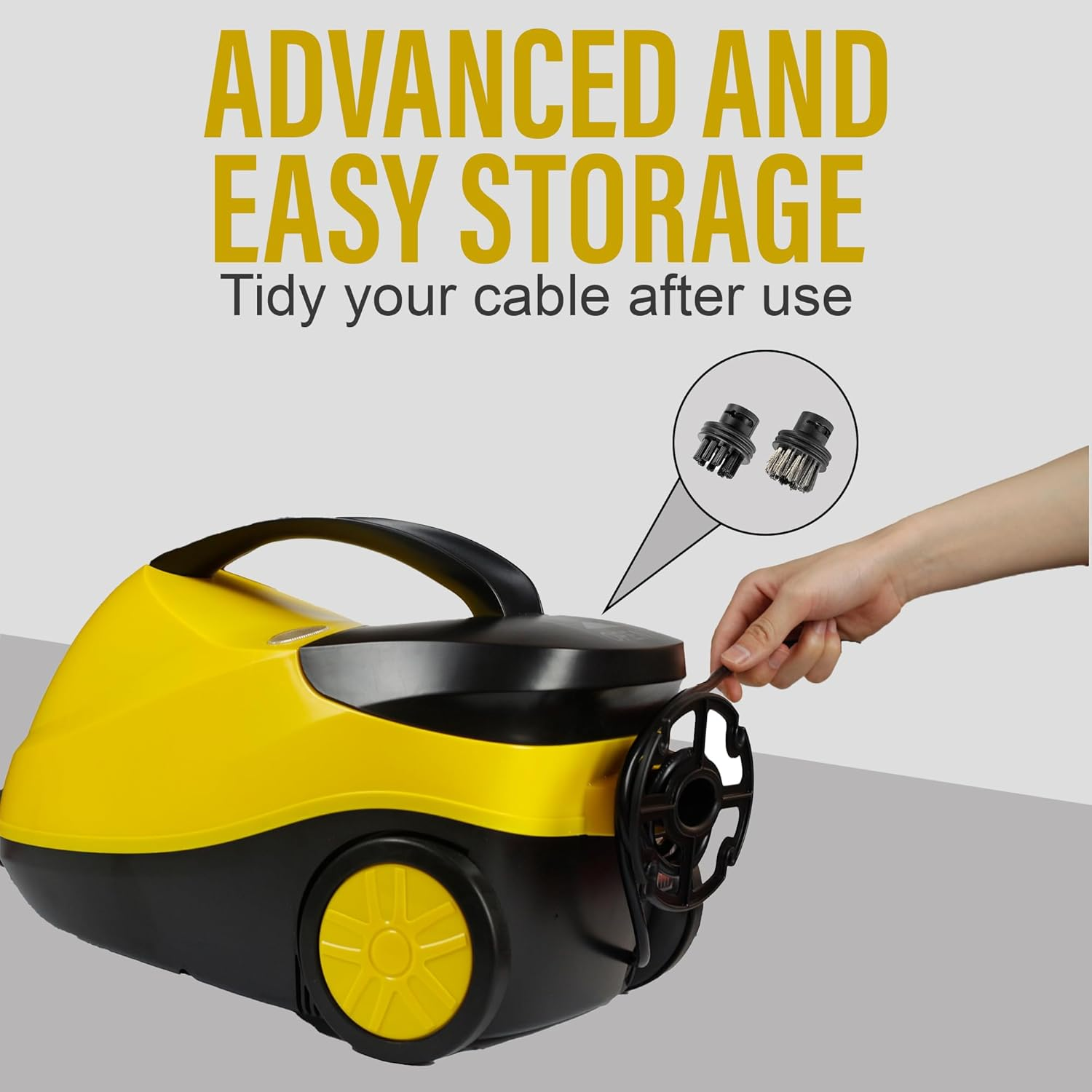 Belaco Steam Cleaner, Steam Mop, Steam Cleaner Handheld, Multipurpose 4 Bar 2000W, 1.7L Boiler Capacity, 13 Accessories for Floor, Window, Carpet, Kitchen, Bathroom Stain Removal, 3M Long Power Cord image number 1