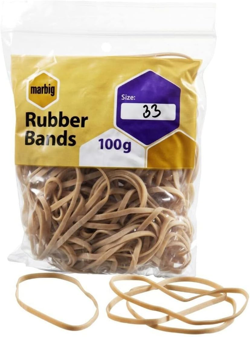MARBIG(R) 94518100B Rubber Bands No.18 100Gm image number 3