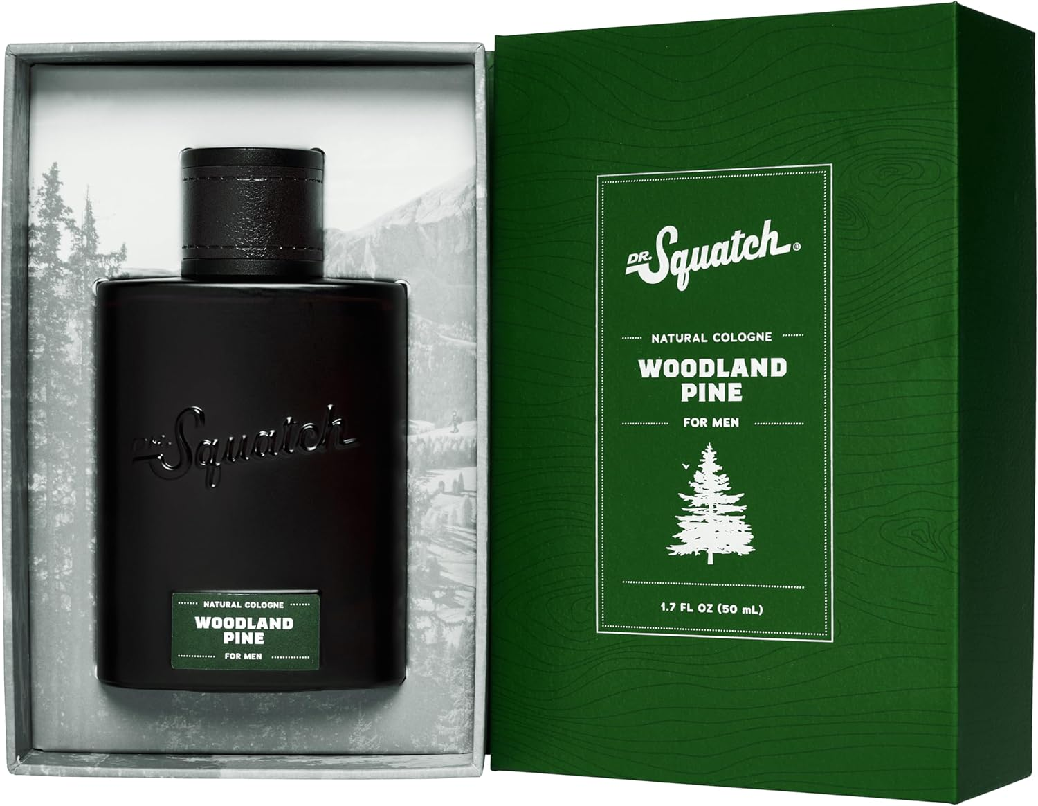 Dr. Squatch Men'S Cologne Woodland Pine - Natural Origin Fragrance - Manly Fragrance of Pine, Cypress, and Vetiver - Inspired by Pine Tar Bar Soap image number 3