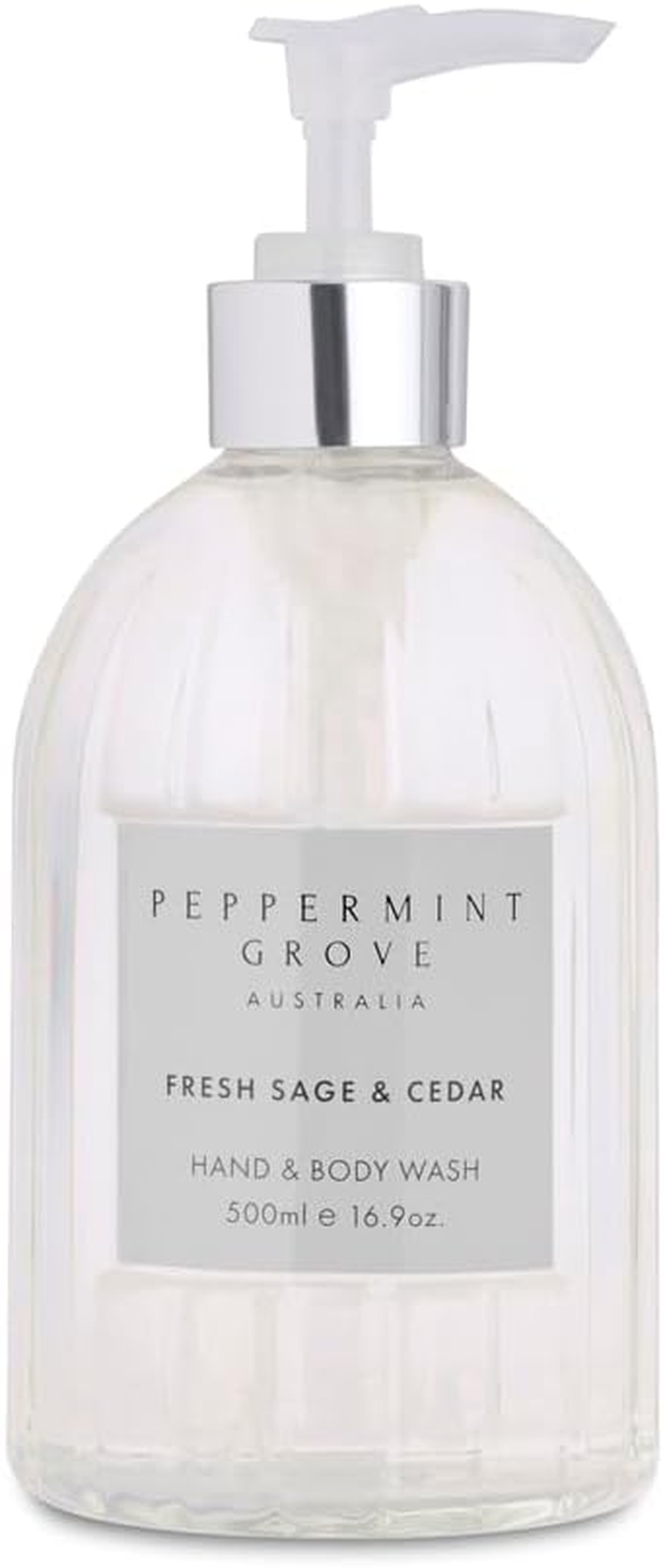 Peppermint Grove Australia Fresh Sage and Cedar - 500Ml Hand and Body Wash