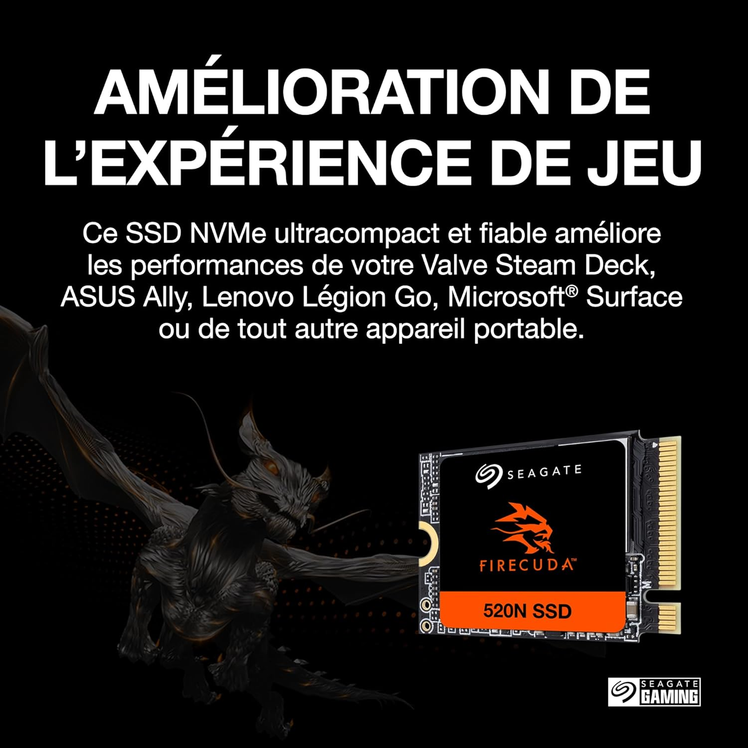 Seagate Firecuda 520N M.2 2230 SSD, 1TB image number 5