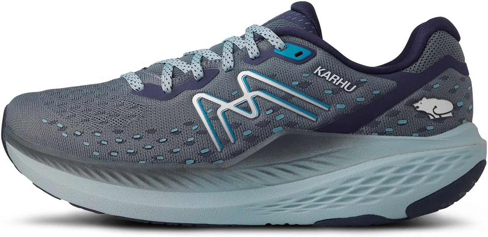 Karhu(カルフ Calf Mestarilan 1.0 Men'S Running Shoes, Aegan Blue/Sharp Green