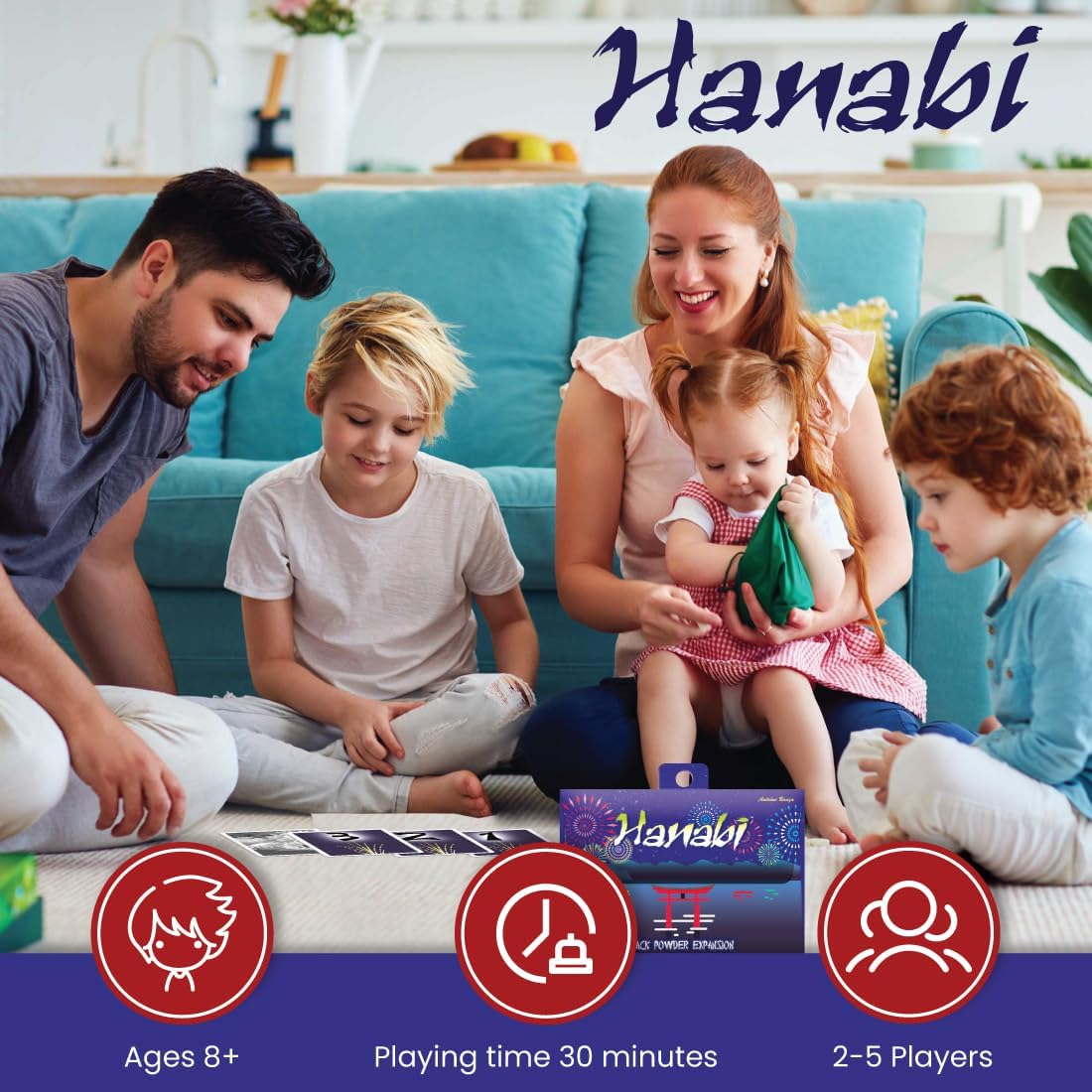 Rnr Games Hanabi Black Powder Expansion Game image number 2