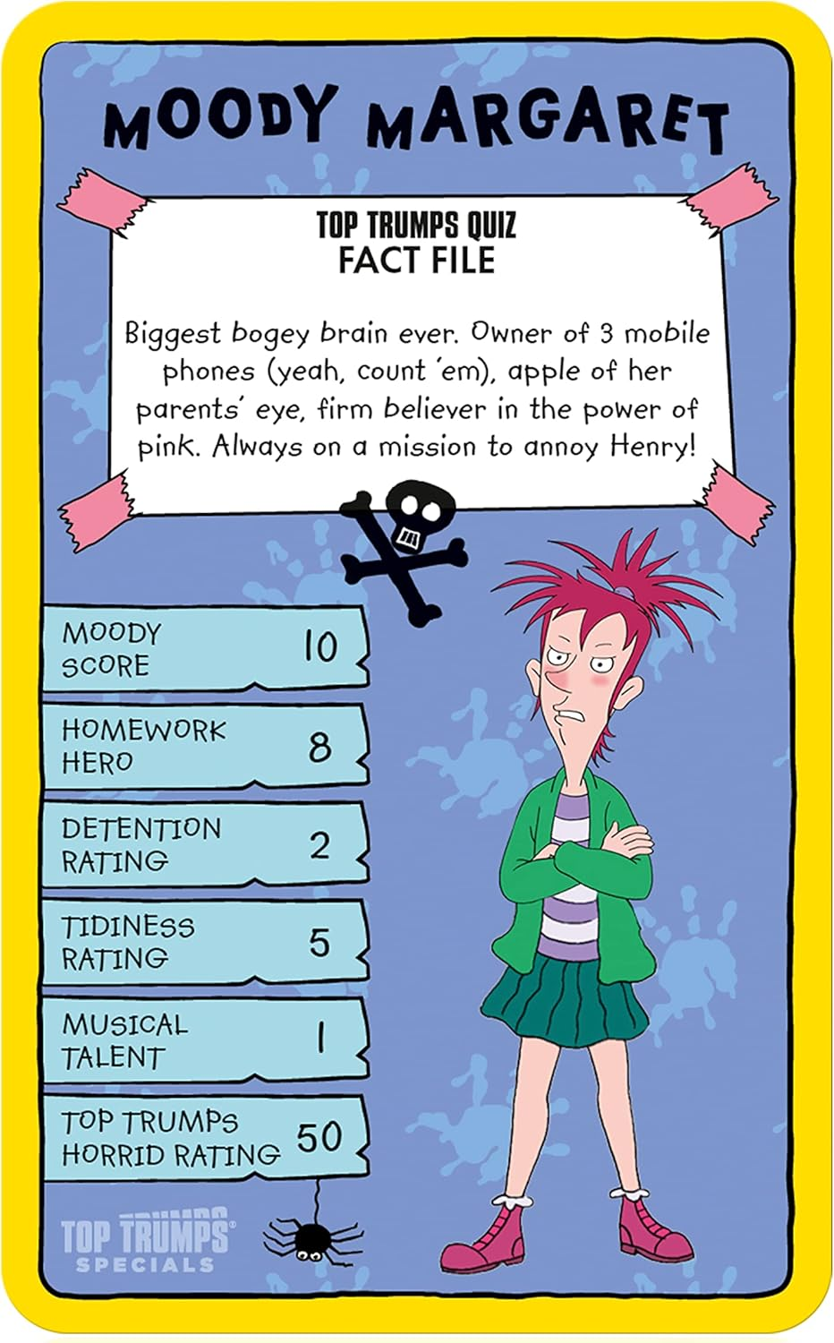 Top Trumps Horrid Henry Special Card Game English Edition, Play with the Mischievous Prankster-Type Kid and Characters from Ashton Primary School, Educational for Ages 6 Up, WM03017-EN1-6 image number 1