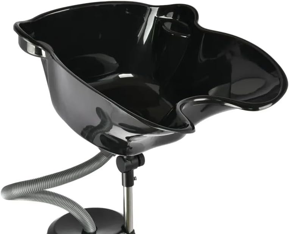 Portable Hairdressing Sink with Bucket &ndash; Adjustable, Lightweight, and Durable Shampoo Bowl for Professional and Home Use. It Comes with 10 Litres Durable Bucket to Contain Used Water.