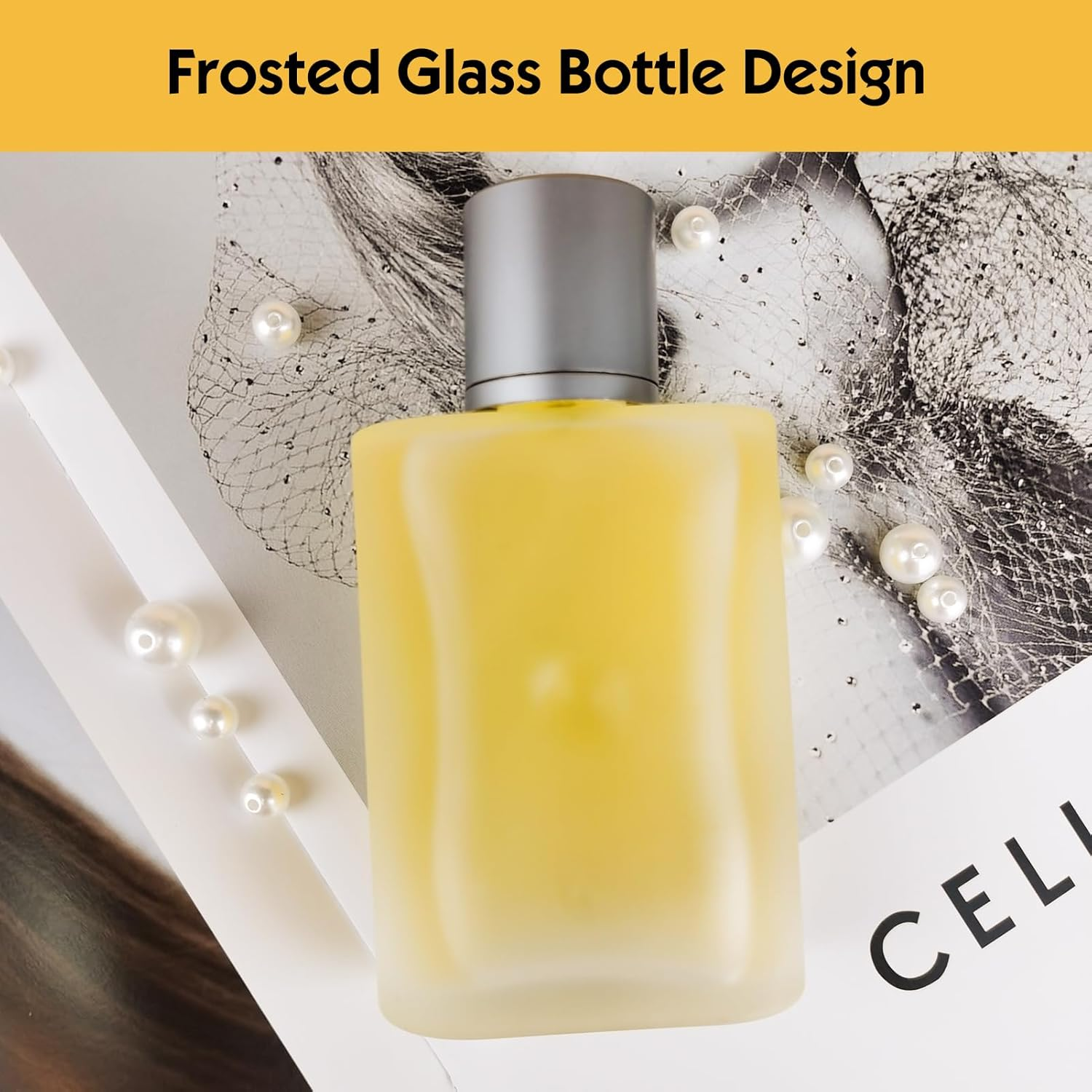 Bohoray 100 Ml Perfume Atomiser Refillable Perfume Bottle Empty Transparent Perfume Bottle Perfume Bottles Refillable with Atomiser Pump and Funnel for Women or Girls image number 5