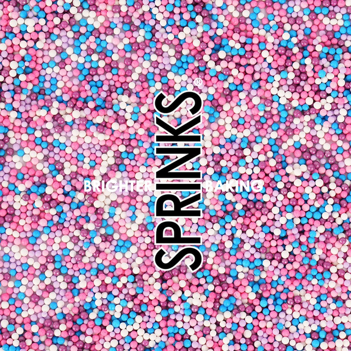 Sprinks Bubble Me Happy Multicoloured Nonpareils 65G - Edible Cake Decorations | Cake Sprinkles | Cupcake Sprinkles | Nonpareils for Baking | Versatile Sprinkles | Cookie Decorations image number 2