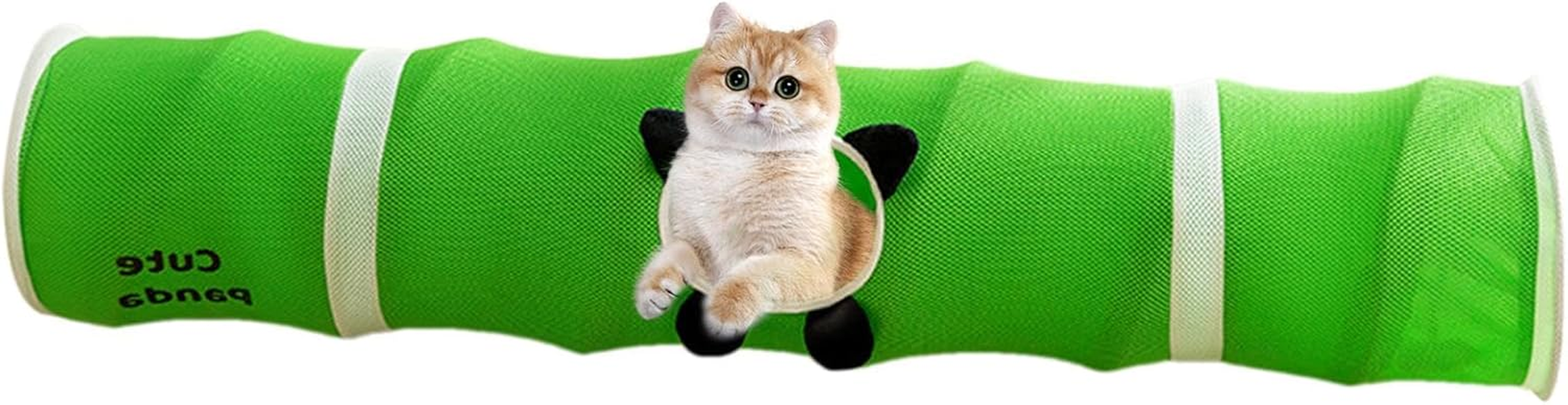 Cat Tube Tunnel,Indoor Cat Foldable Tube Tunnel - All-Season Pet Exercise Toy Ball Included Tunnel for Study Room, Courtyard, Balcony, Living Room image number 5