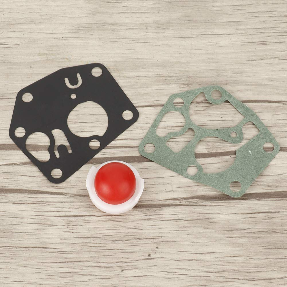 Briggs and Stratton, Primer Complete Kit Plastic Not Easy to Damage High Adaptability Gasket, for Stratton Carburettor Diaphragm Briggs image number 4