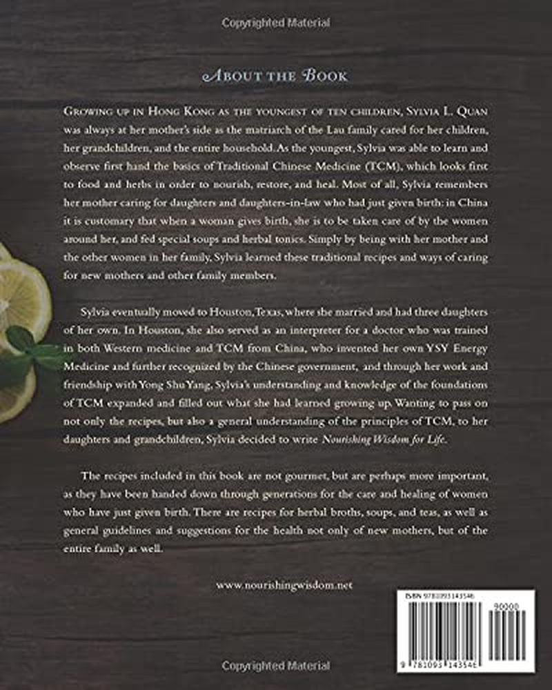 Nourishing Wisdom for Life: a Chinese Guide to Health for Families and New Mothers image number 1