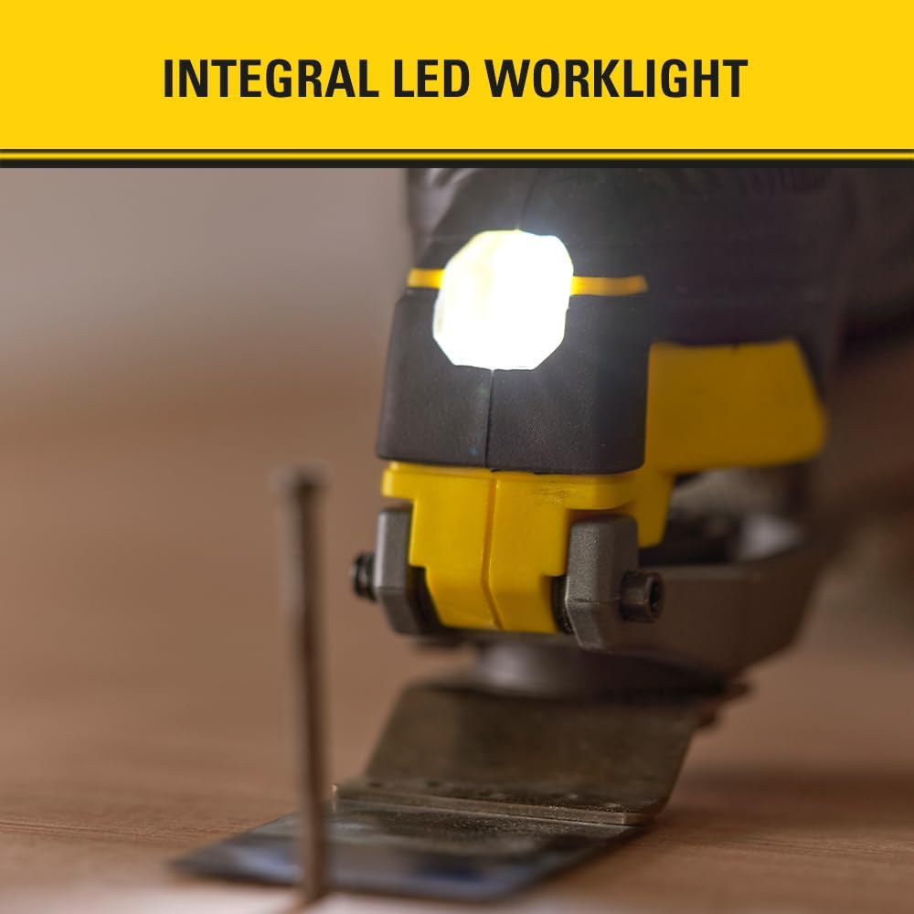 STANLEY FATMAX V20 | 18V Cordless Multi-Tool - 20,000 OPM Oscillation, Quick-Change for Cutting, Sanding & Scraping, Tool Only image number 6
