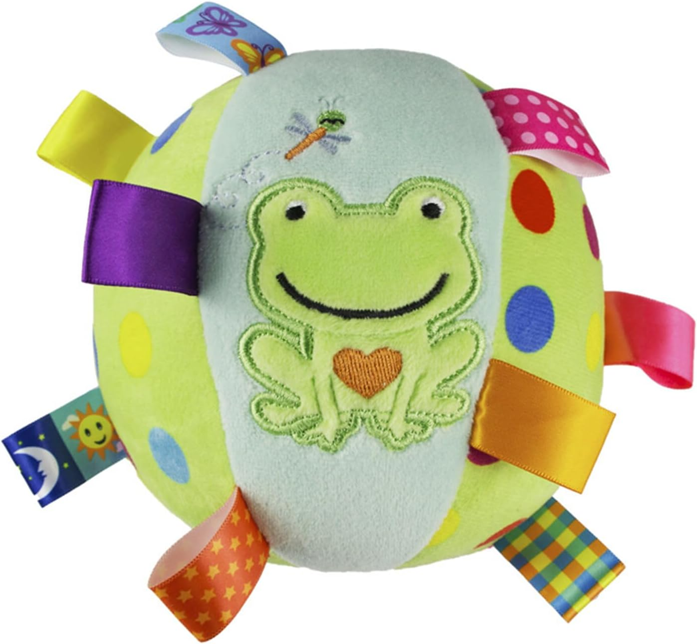 Esenlong Dog Football with Grip Tabs, Interactive Dog Toy with Inner Pet, Pet Christmas Birthday Gifts image number 6