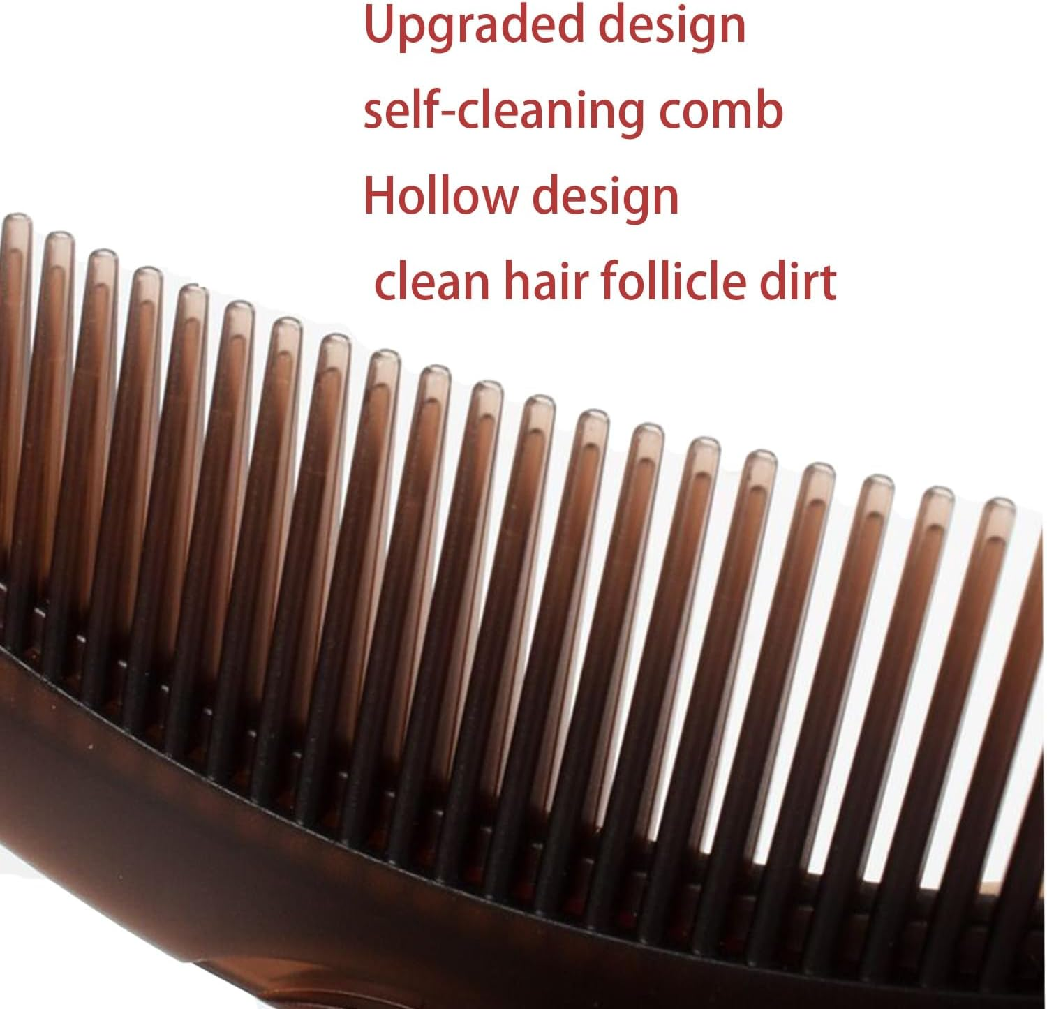 Shoyisenka Stainless Steel Fine Tooth Comb&ndash;Scalp Psoriasis & Dandruff Remover, Detox & Lice Comb for Men & Women (A Set of Three) image number 5