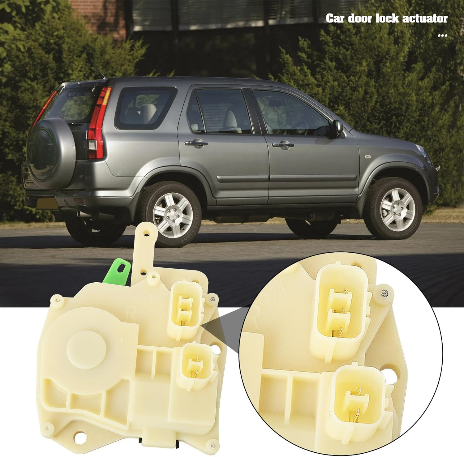 YINETTECH 1Pc Car Rear Boot Tailgate Door Lock Catch Actuator Replacement Part 72115S5AA01 Compatible with Honda MK2 CRV 2001-2006 image number 3