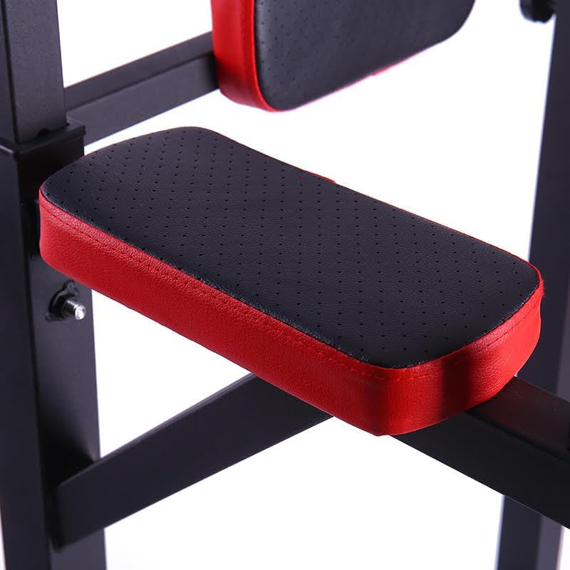 JHD Weight Bench Adjustable Chip Pull up Bar Rack Dip Bars Gym Lifting Benches Press Weights Exercise Fitness Equipment Home Workout Multi Station Power Tower 6 in 1 Half Racks Foldable Compact Design image number 2