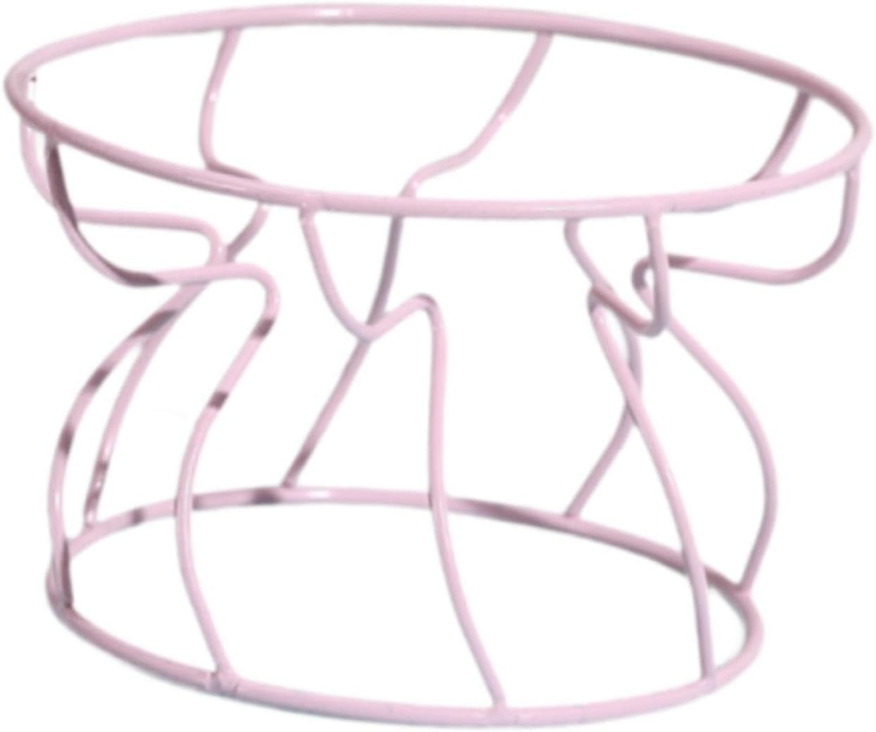 Leefasy Dog Food Dish Holder for Cats Metal Feeding Bowl Stand Heavy Duty Tool, Black