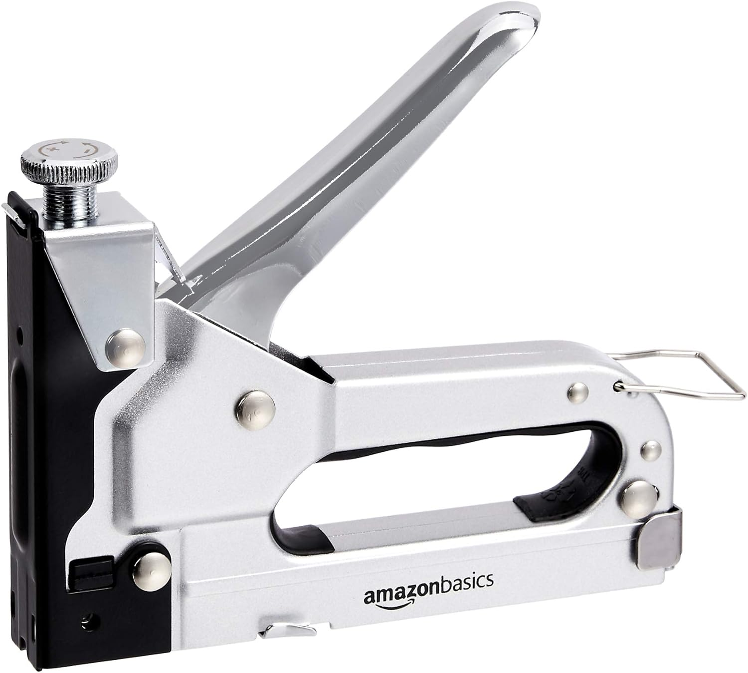 Amazon Basics 3-In-1 Manual Staple Gun Brad Nailer with 600 Staples image number 1