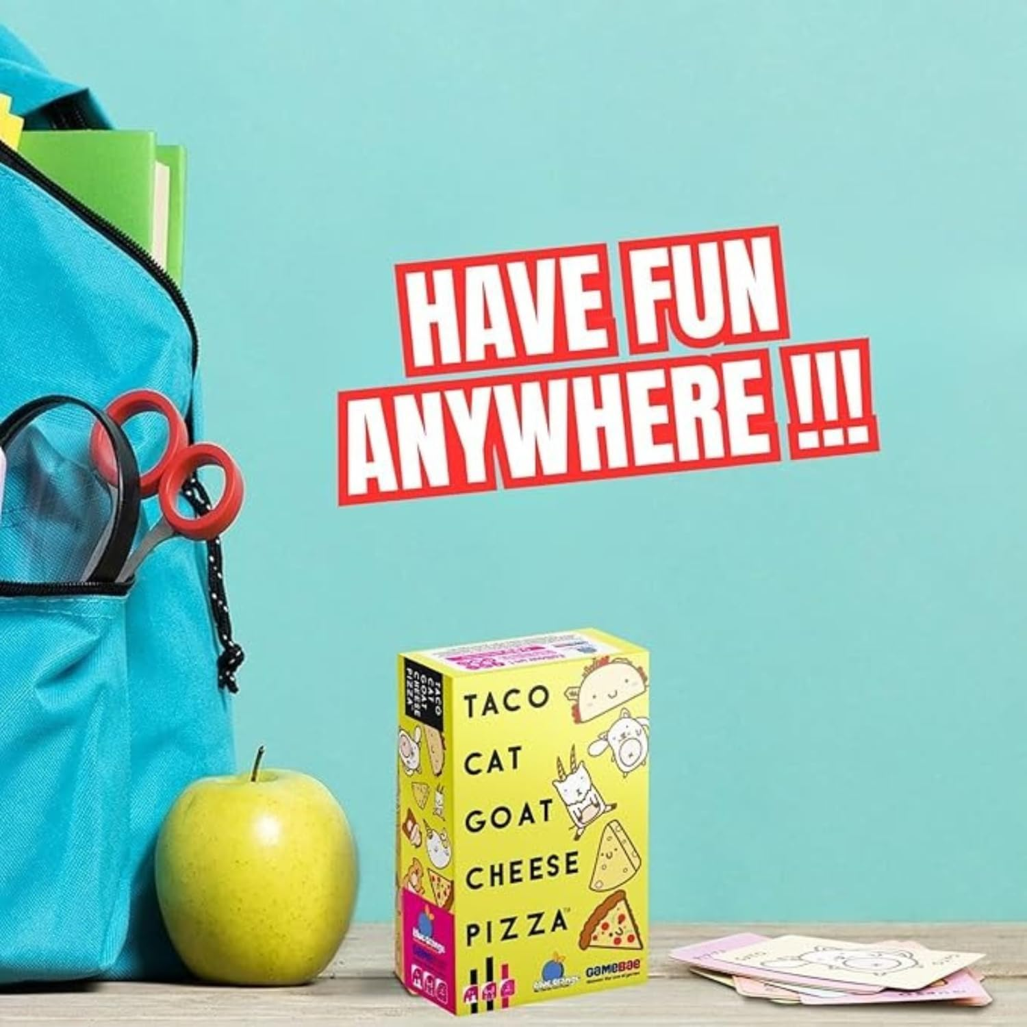 Asmodee - Taco Cat Goat Cheese Pizza - Card Game image number 6