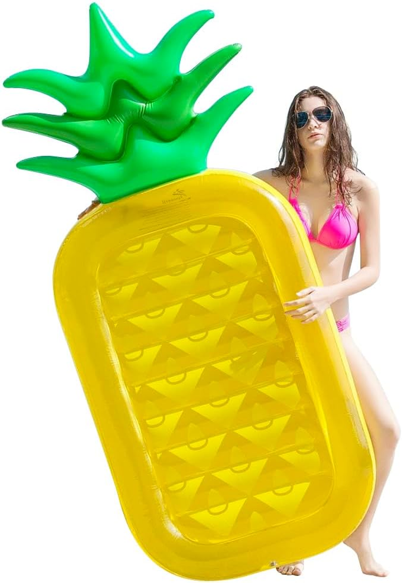 Chamgeco Giant Inflatable Pool Float, Inflatable Raft Pool Floats for Summer, Pool Lounger, Pool Accessories, Lake Floats & Pool Toys, Fun Swimming Tools for Pool Lake Beach Party