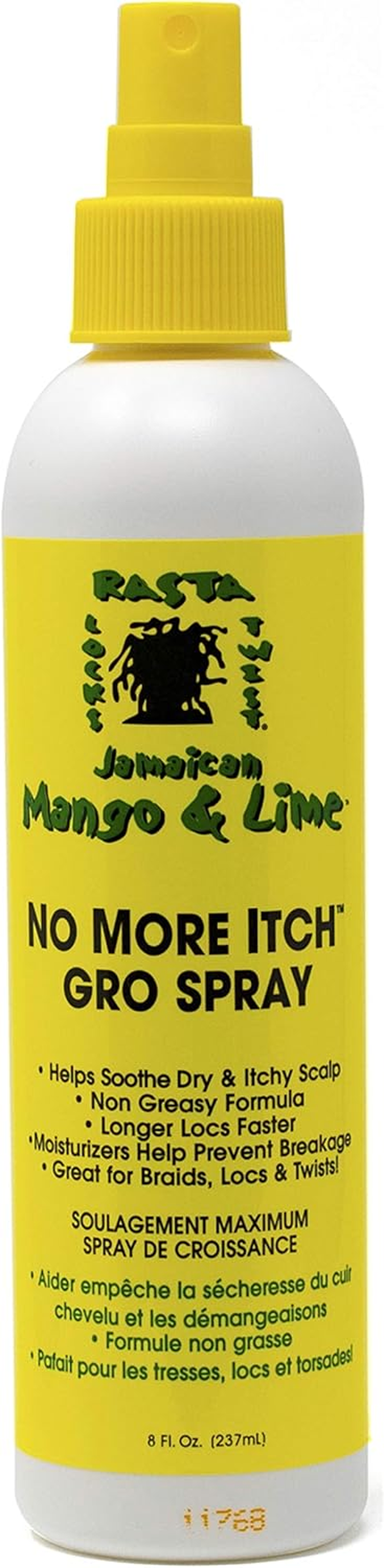 Jamacican Mango & Lime Island Oil 8Oz with No More Itch Grow Spray 8Oz & Tingle Shampoo 8Oz image number 2
