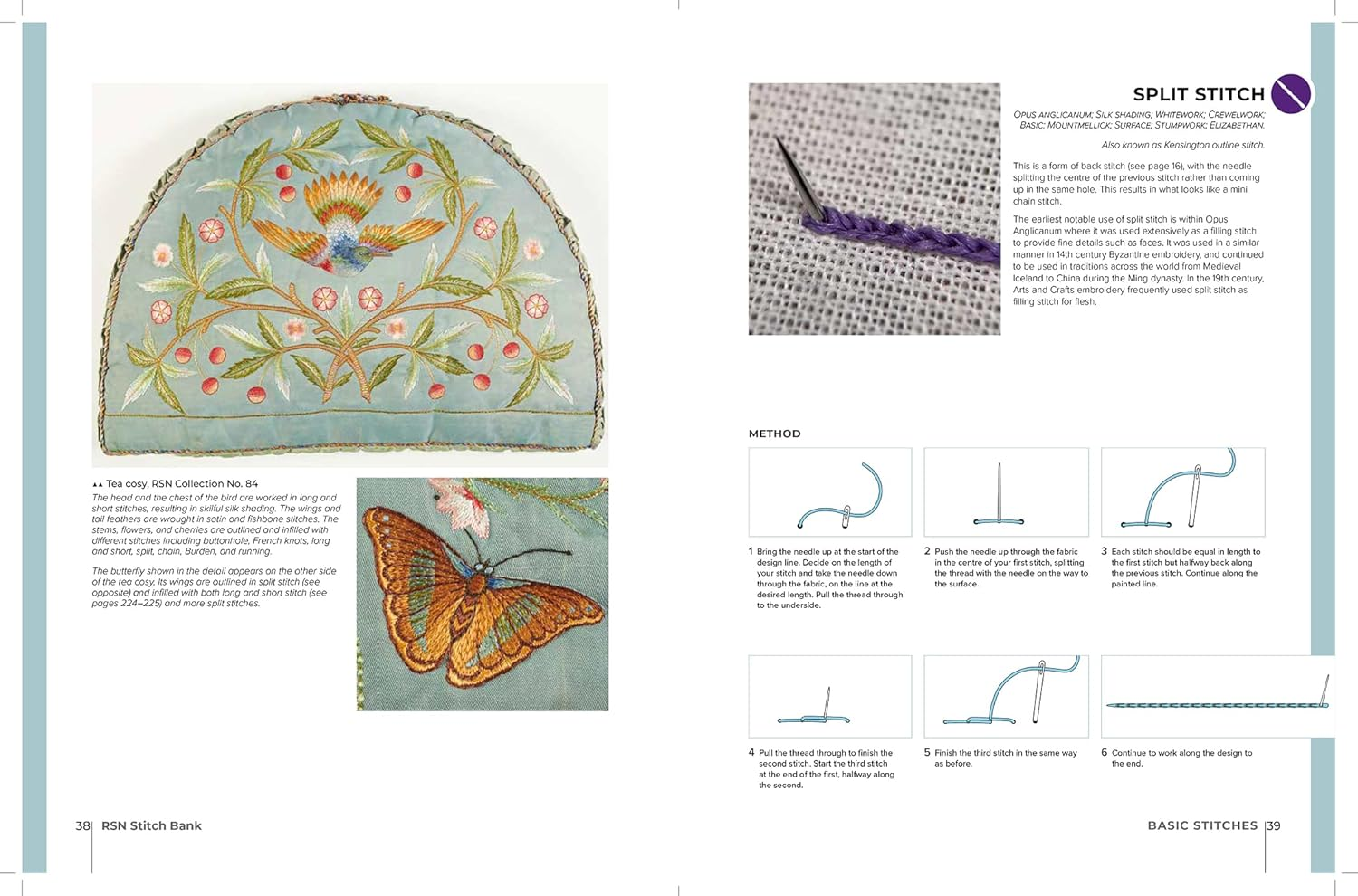 RSN Stitch Bank: 200 Essential Embroidery Stitches image number 5