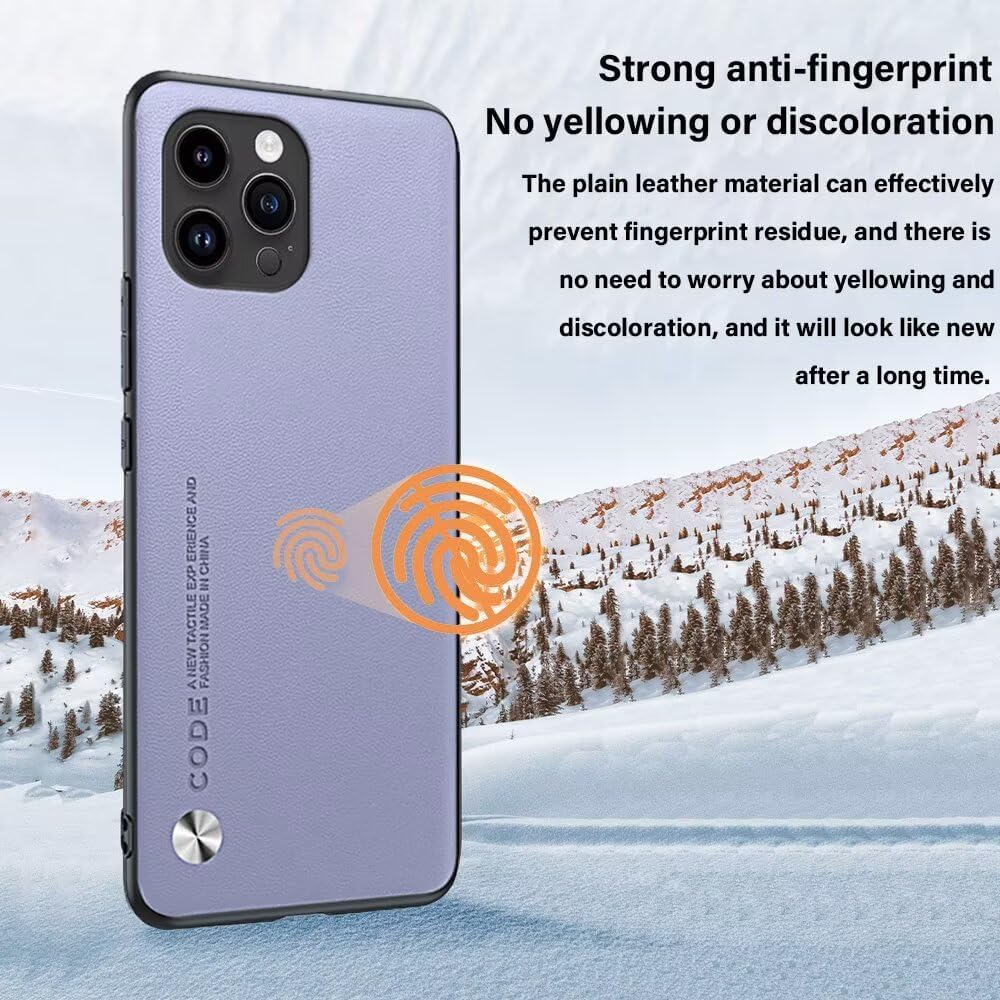 HONLEN Case for Motorola Moto Razr 50 Ultra (6.9 Inches) Business Phone Case Leather with Back Kevlar image number 5