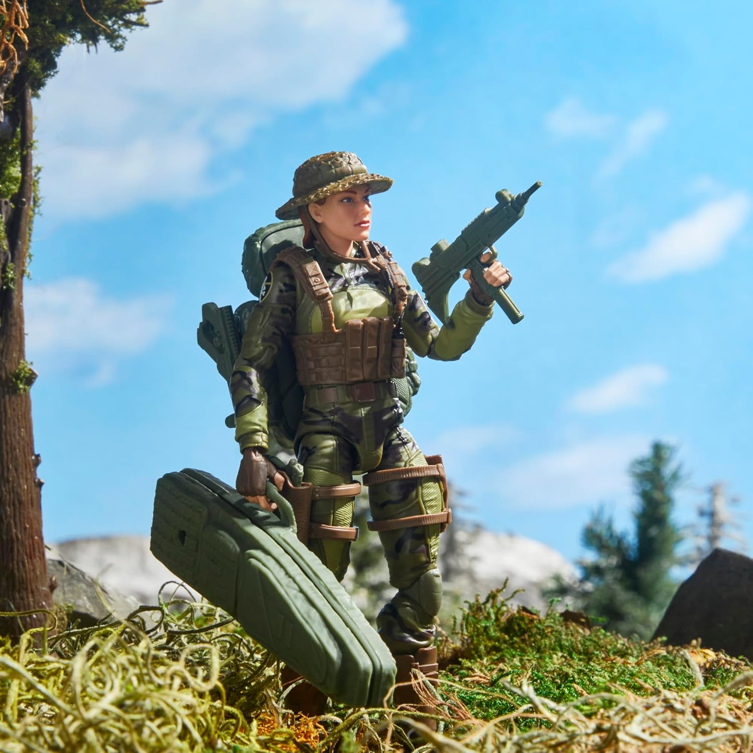 G.I. Joe Classified Series 60Th Anniversary Action Marine - Sniper, Collectible 6 Inch Action Figure with Ghillie Suit and 19 Accessories image number 4