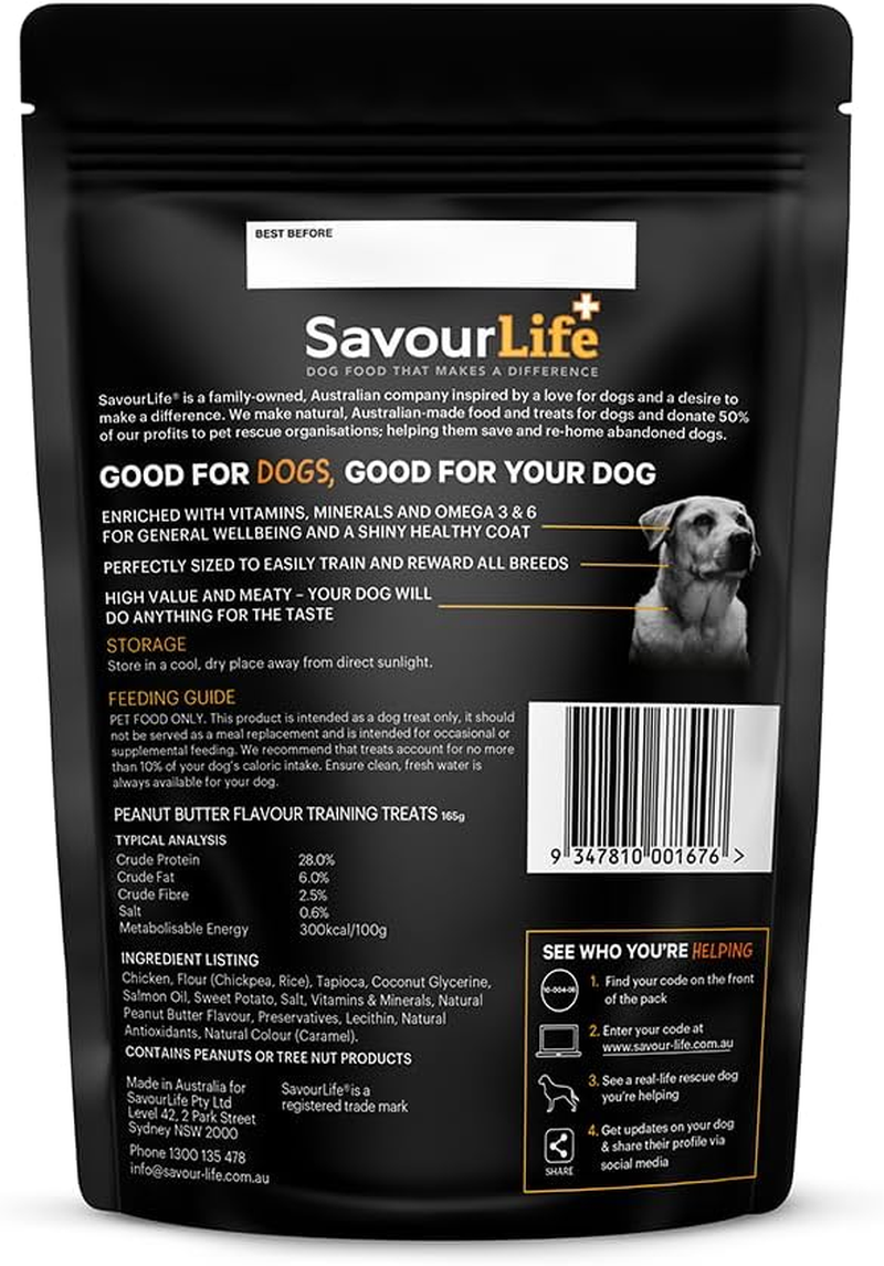 Australian Peanut Butter Flavour Training Treats 165G image number 2