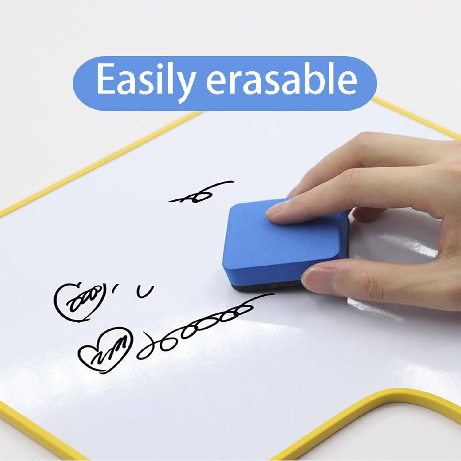 8 Pack Mini Dry Erase Erasers,Magnetic Whiteboard Dry Erase for Classroom,School,Home and Office (5 X 5 Cm)