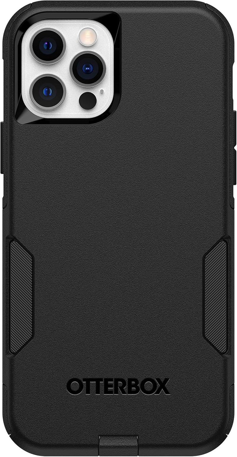Otterbox Iphone 12 & Iphone 12 Pro Commuter Series Case - Black, Slim & Tough, Pocket-Friendly, with Port Protection - Blue image number 3
