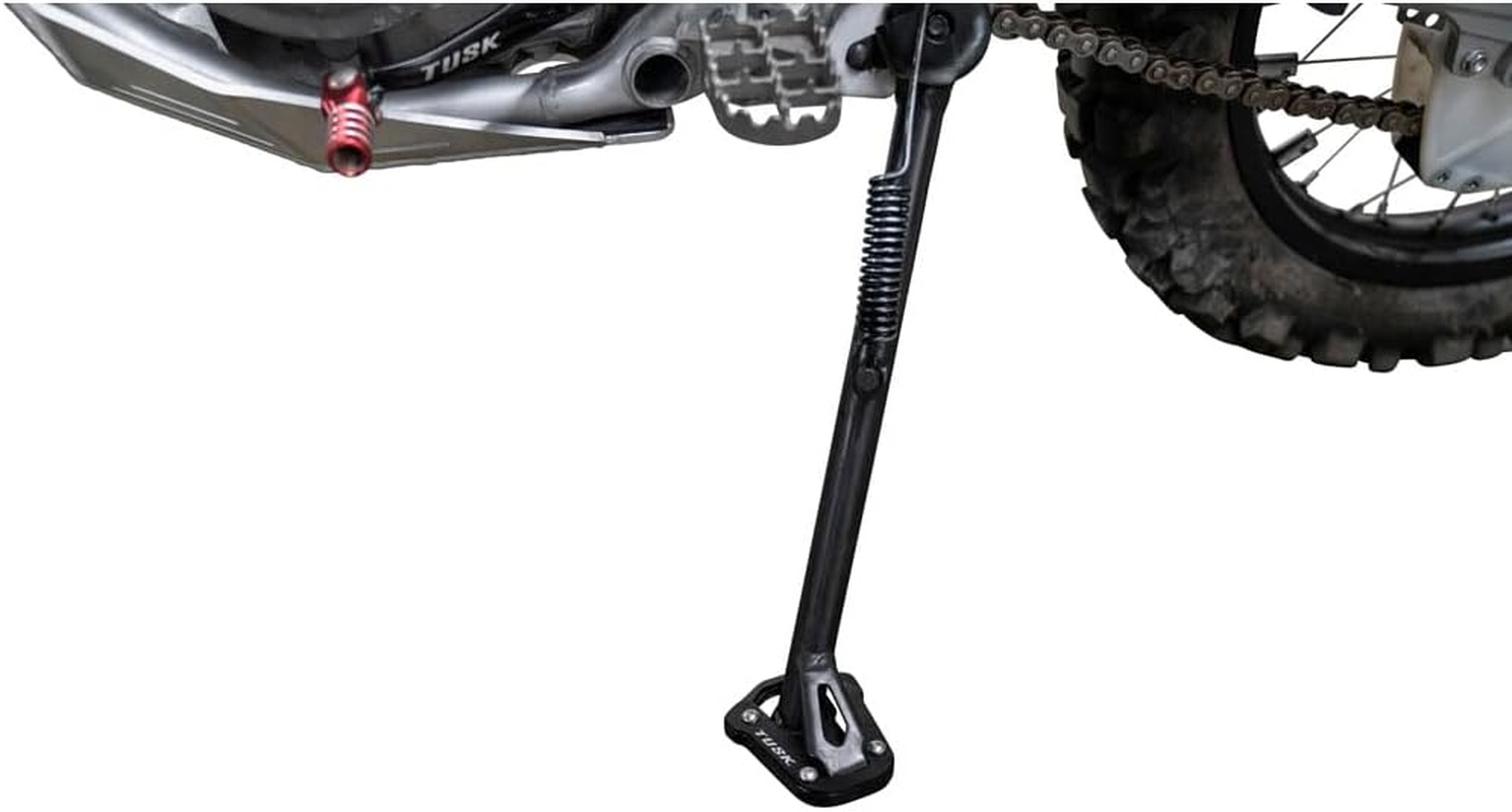 Tusk Billet Side Stand Foot Black Compatible with Honda CRF300L 2021-2024 image number 4