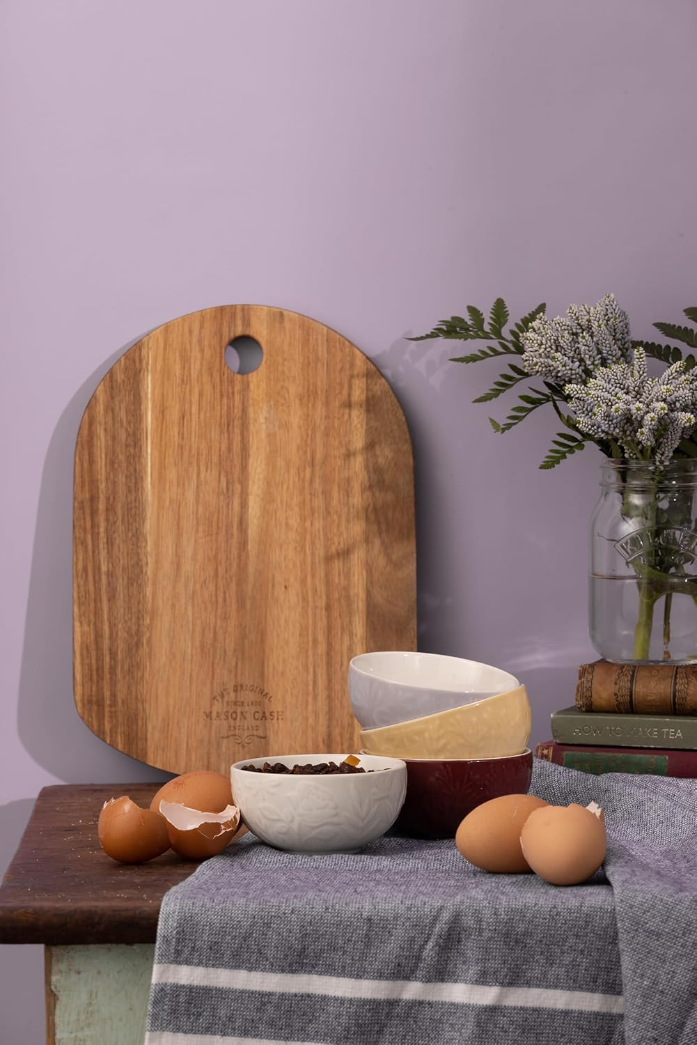 Mason Cash in the Meadow Set of 4 Mini/Prep Bowls, 10 X 5Cm/175Ml image number 5