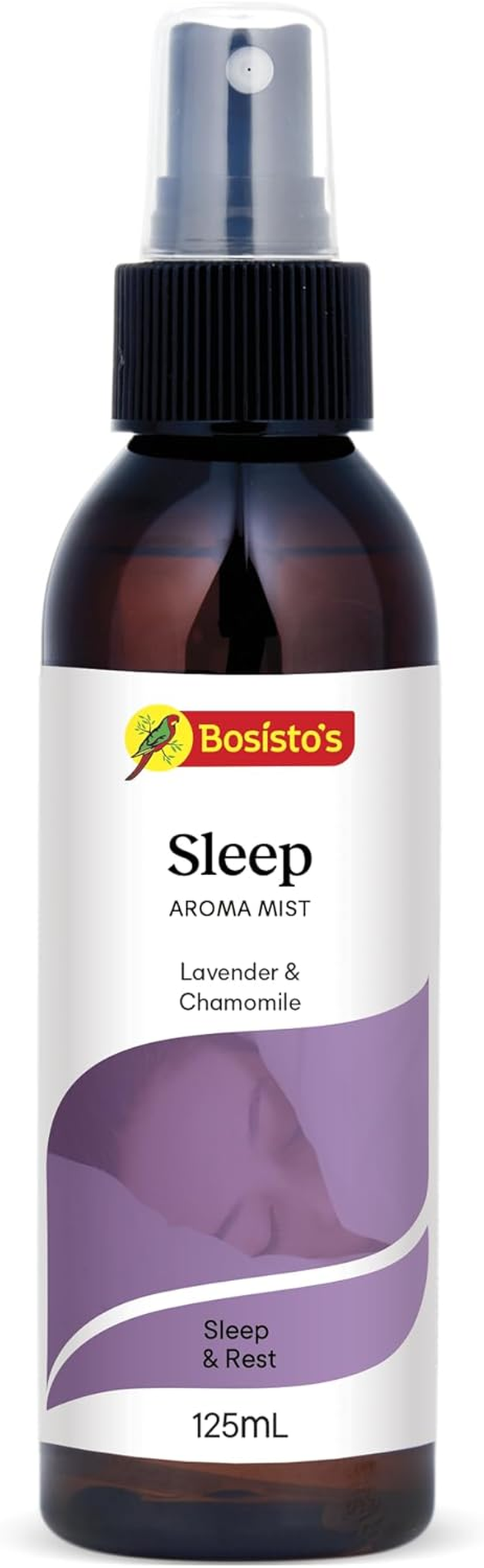 Bosisto'S Sleep Aroma Mist 125Ml | with 100% Pure Essential Oils, No Synthetic Fragrances, Paraben and Phthalates Free, Aromatherapy Mist, No Animal Testing, Australian Made & Owned