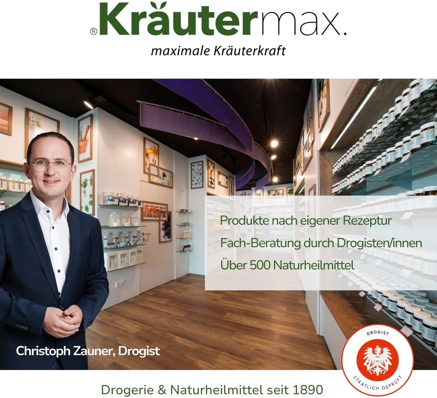 Kr&auml;utermax Birch Shampoo for Hair Care 1 X 250 Ml image number 1