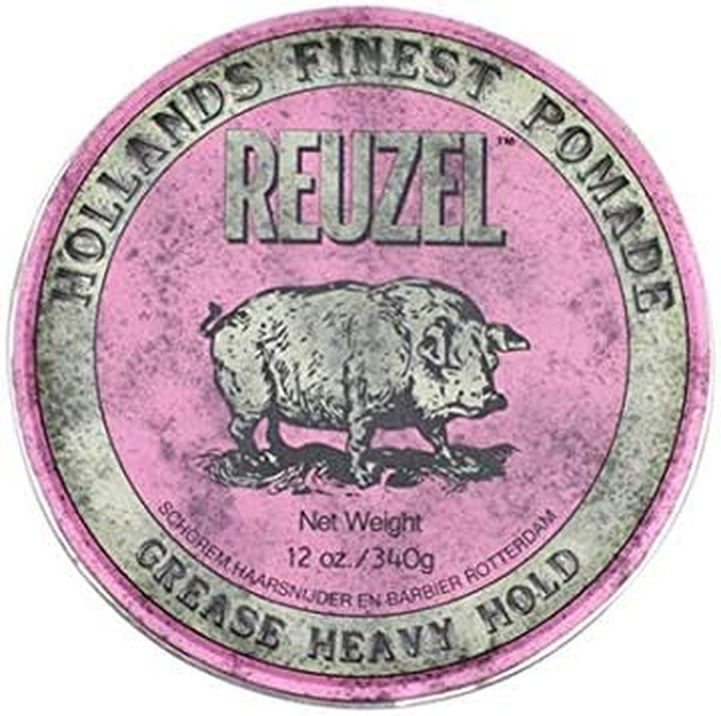REUZEL Heavy Hold Pink MIDIUM SHINE 11.8 Oz (340 G)