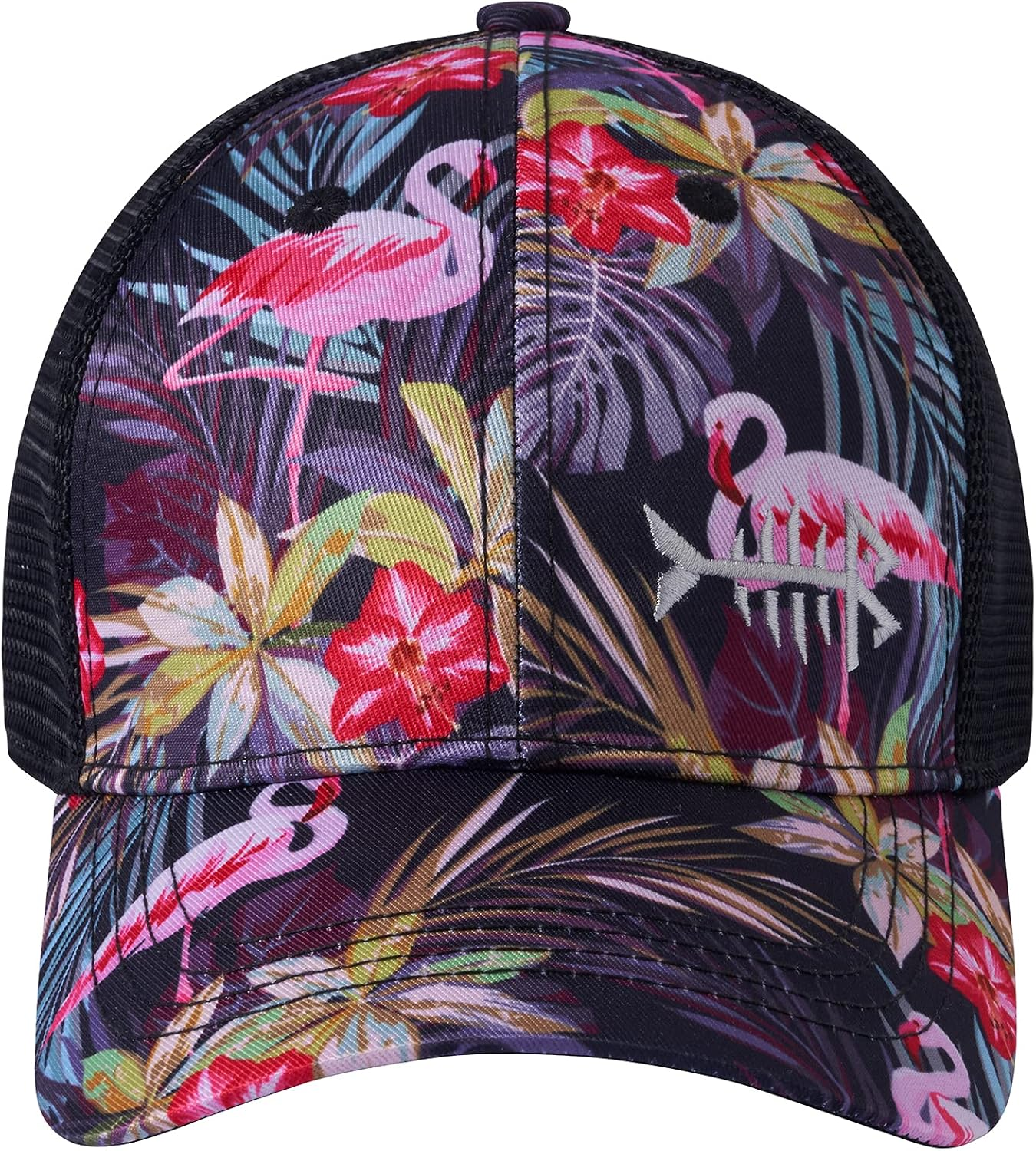 BASSDASH Altimate Fishing Hat Mesh Back for Men Women Adjustable Baseball Trucker Cap image number 6