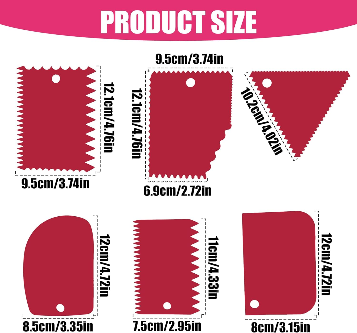 14PCS Professional Clay Tool Set - 6 Scrapers & 8 Carving Pens with Ergonomic Handles for Sculpting, Ceramics, Polymer Clay Modeling - Art Craft Tools for Artists, Potters & DIY Crafters image number 1