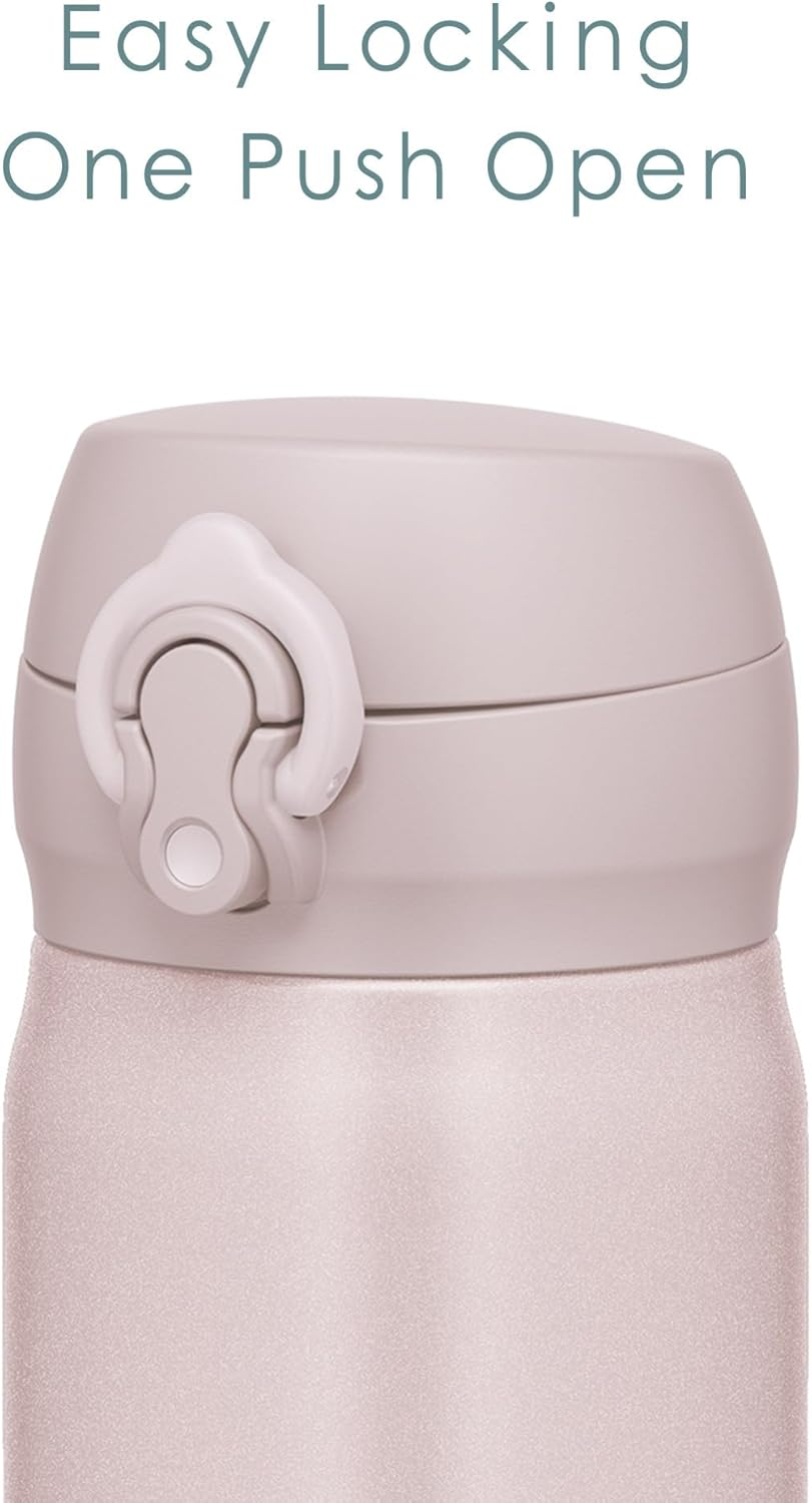 Thermos JNL-505 BEP Vacuum Insulated Portable Mug, 0.1 Fl Oz (0.5 L), Beige Pink image number 1