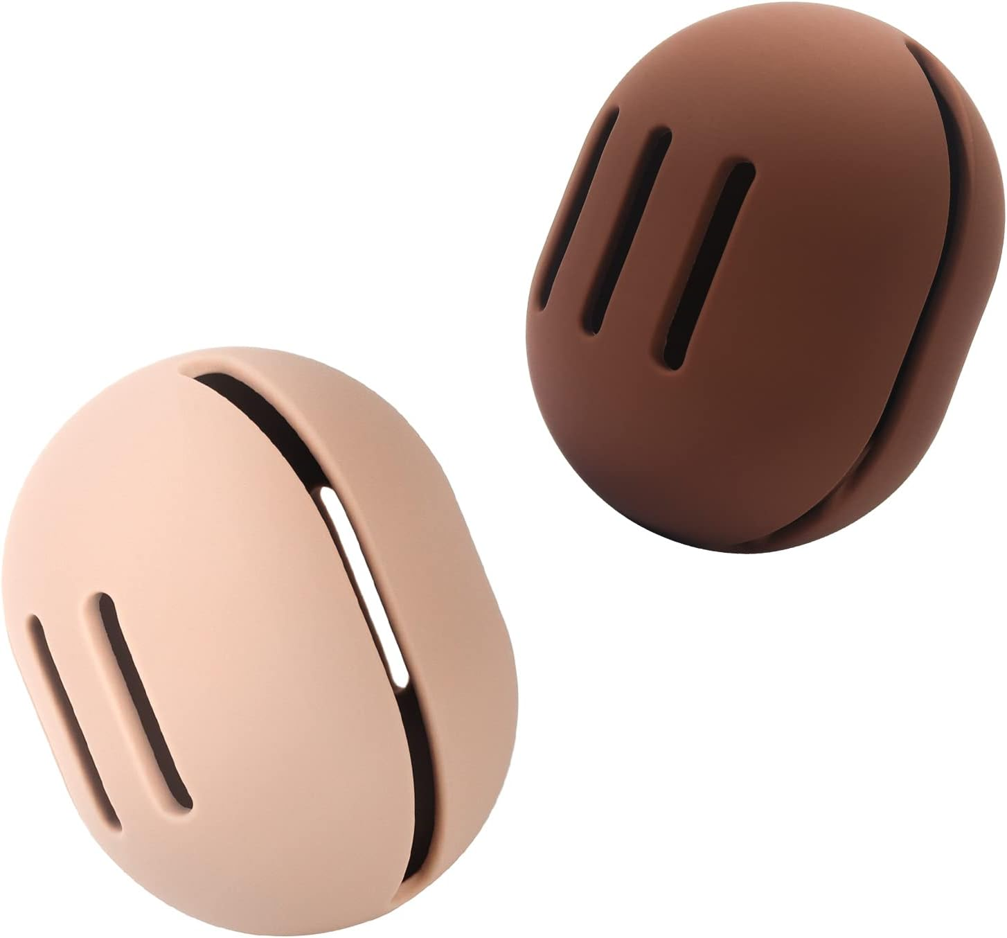 FERYES 2 PCS Makeup Sponge Holder &ndash; Shatterproof Eco-Friendly Silicone Beauty Make up Blender Case for Travel