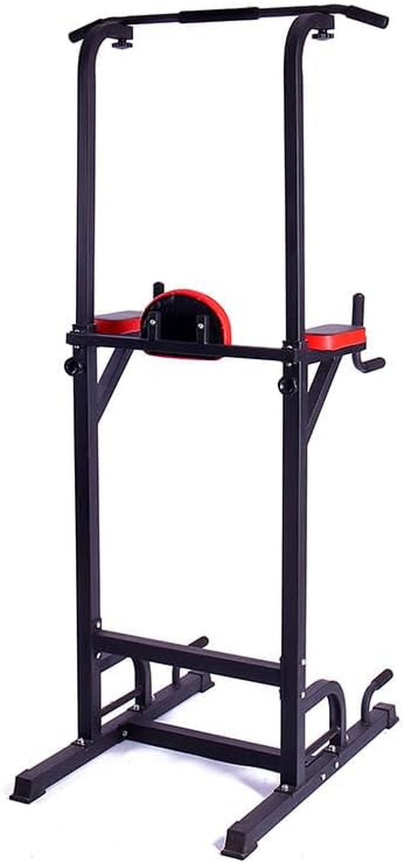 JHD Weight Bench Adjustable Chip Pull up Bar Rack Dip Bars Gym Lifting Benches Press Weights Exercise Fitness Equipment Home Workout Multi Station Power Tower 6 in 1 Half Racks Foldable Compact Design image number 5