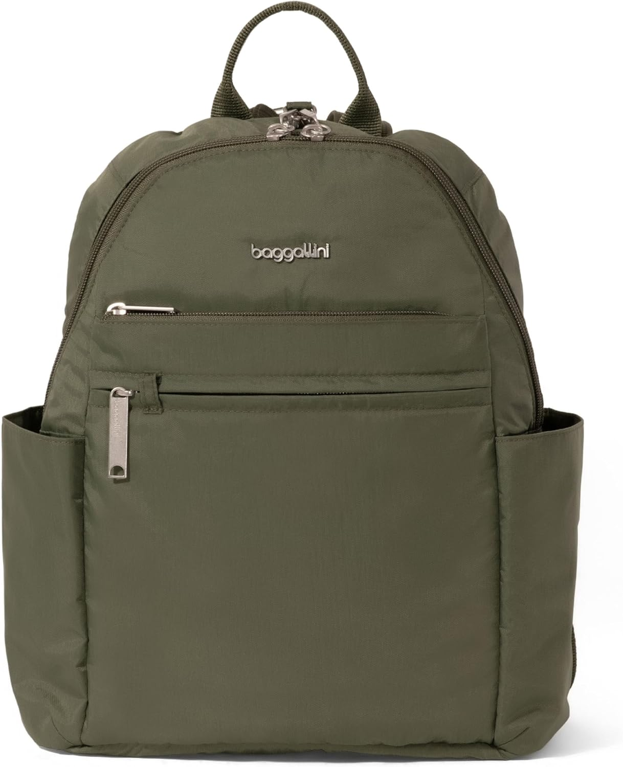 Securtex&reg; Anti-Theft Vacation Travel Backpack 10X13" Slash-Resistant Nylon Daypack W/Locking Zippers & Rfid Protection