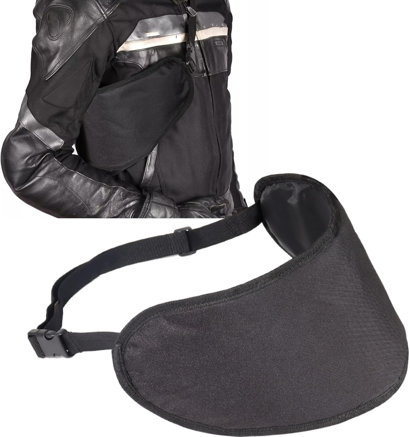 Lightweight Motorcycle Helmet Visor Storage Bag image number 2