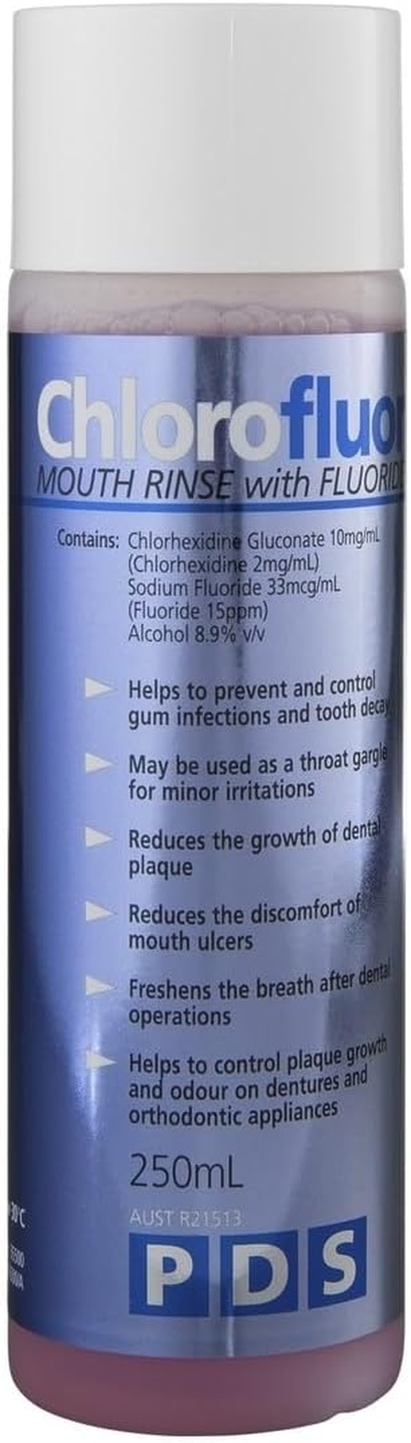 Mouth Rinse with Flouride Liquid 250 Ml