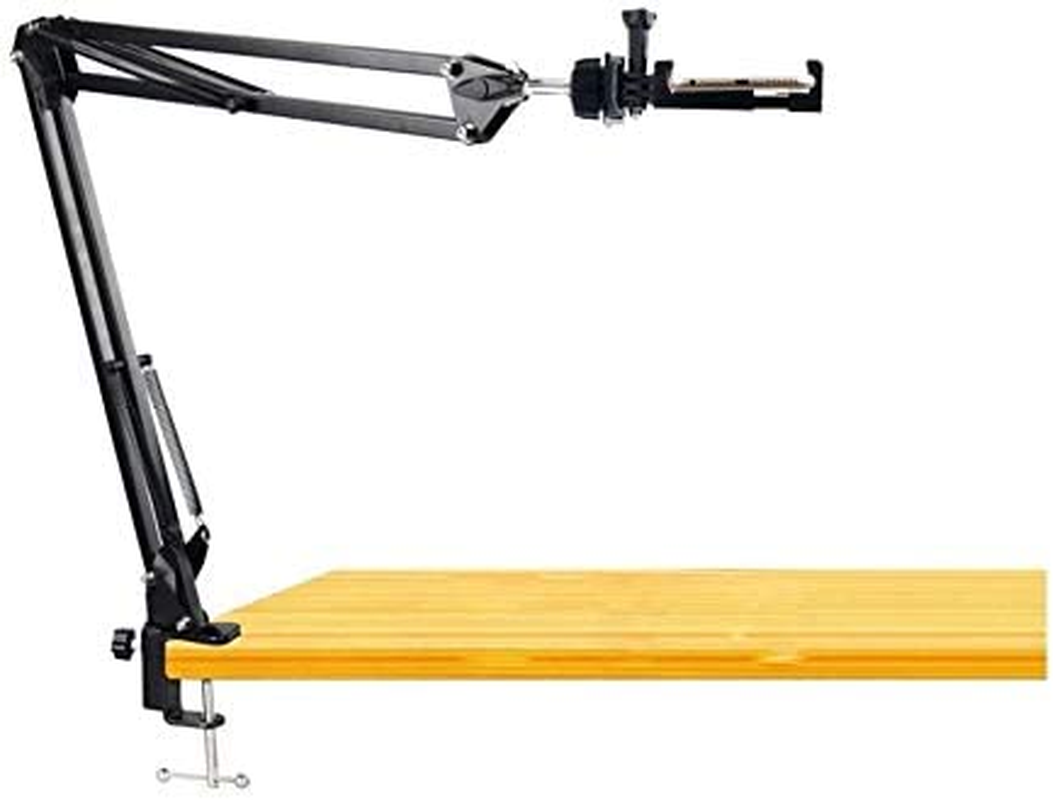 Phone Video Stand,Overhead Camera Mount Compatible with Iphone Samsung Action Camera for Live Streaming,Baking,Craft,Videos,Online Lessons image number 1