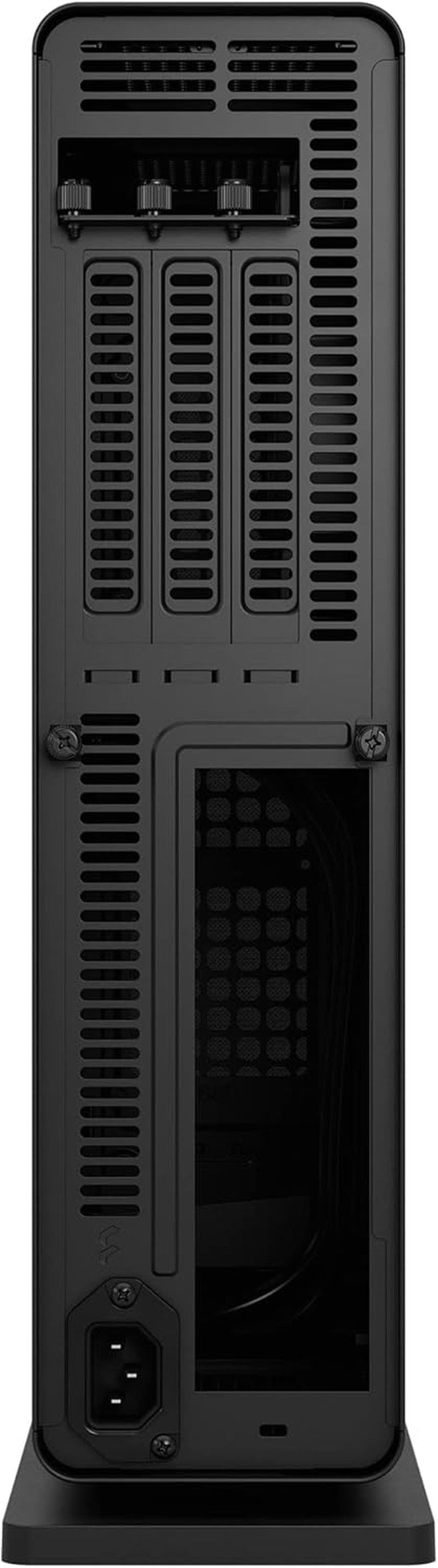 Fractal Design Ridge Black - Pcie 4.0 Riser Card Included - 2X 140Mm PWM Aspect Fans Included - Type C USB - M-Itx PC Gaming Case - White image number 7