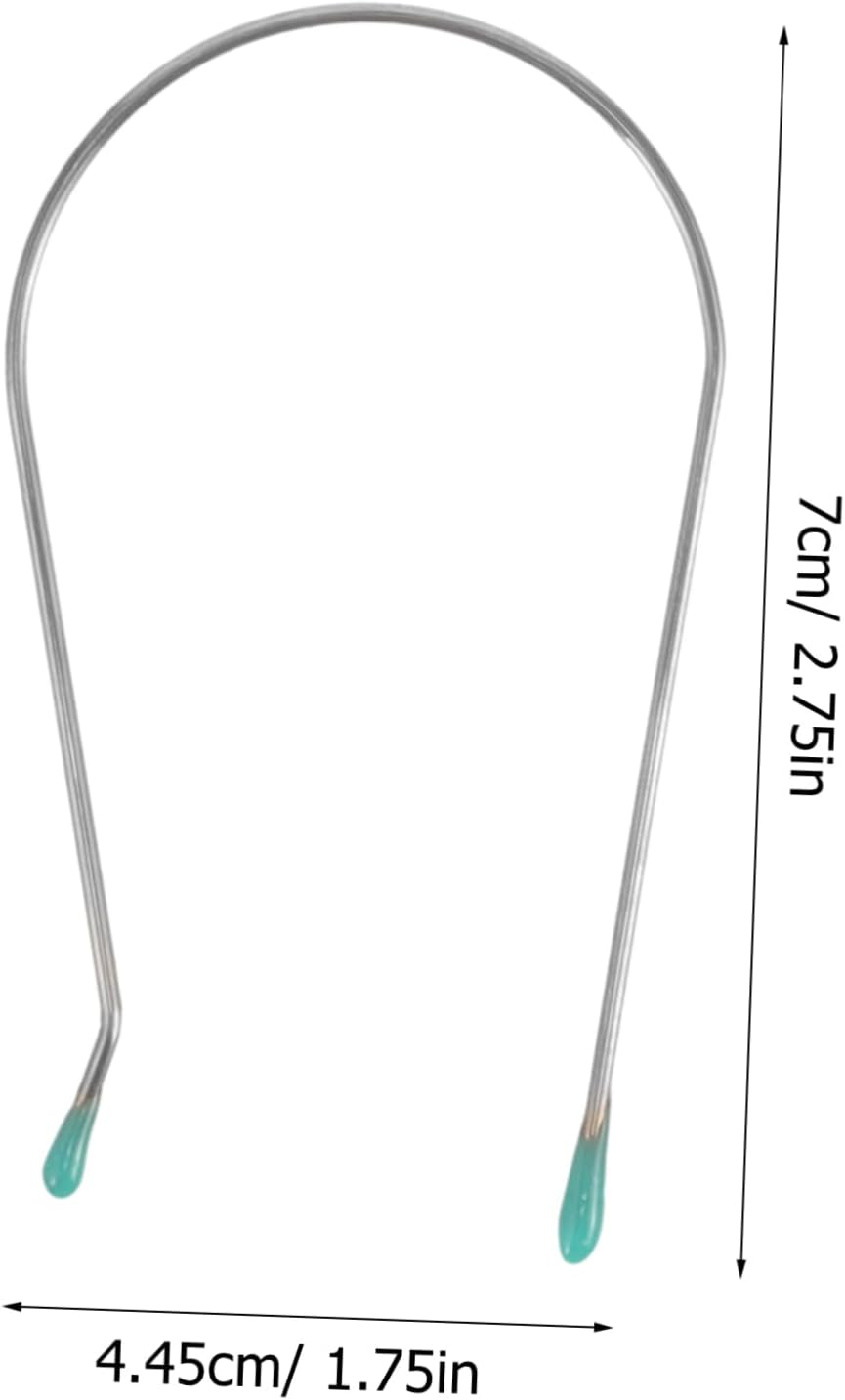 BESTYASH 8Pcs Hot Roller Clips for Electric Rollers U-Shape Curler Accessories Compatible Jumbo and Medium Hair for Salon Styling image number 4