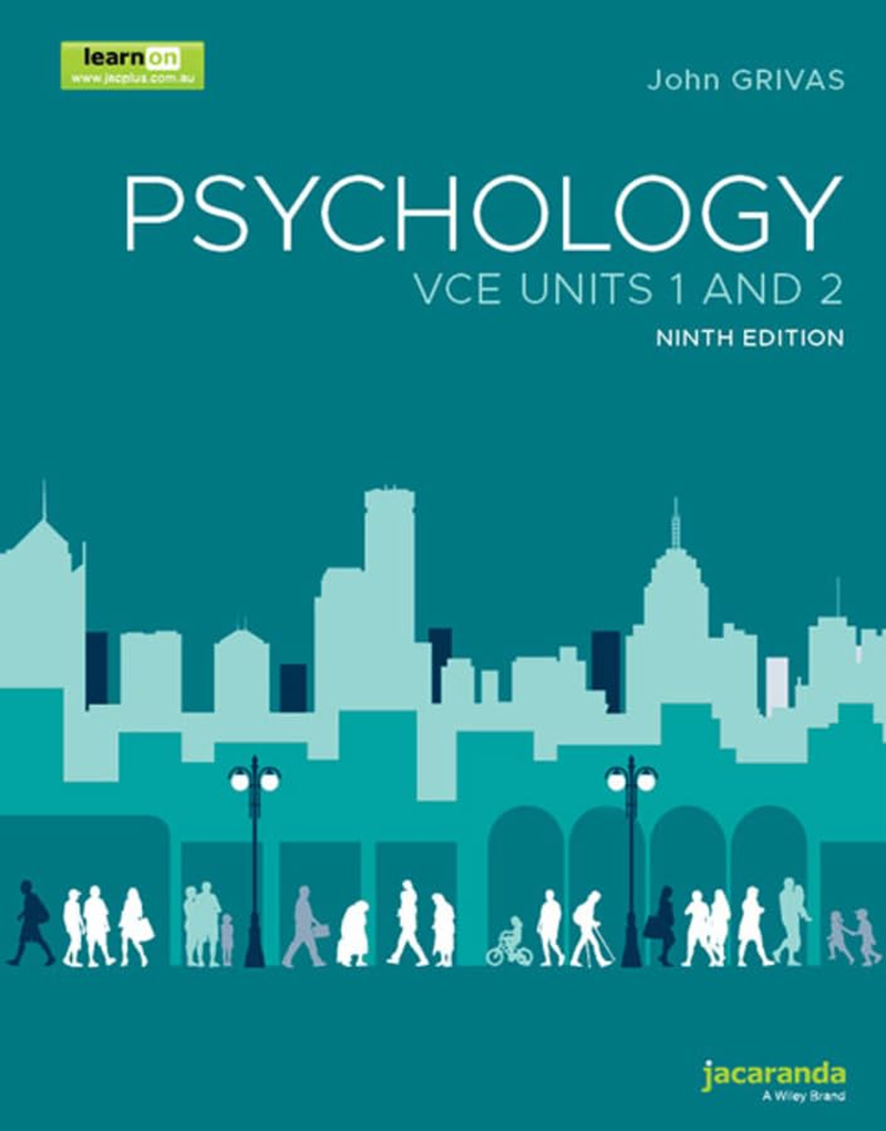 Psychology for VCE Units 1 and 2 9E Learnon and Print