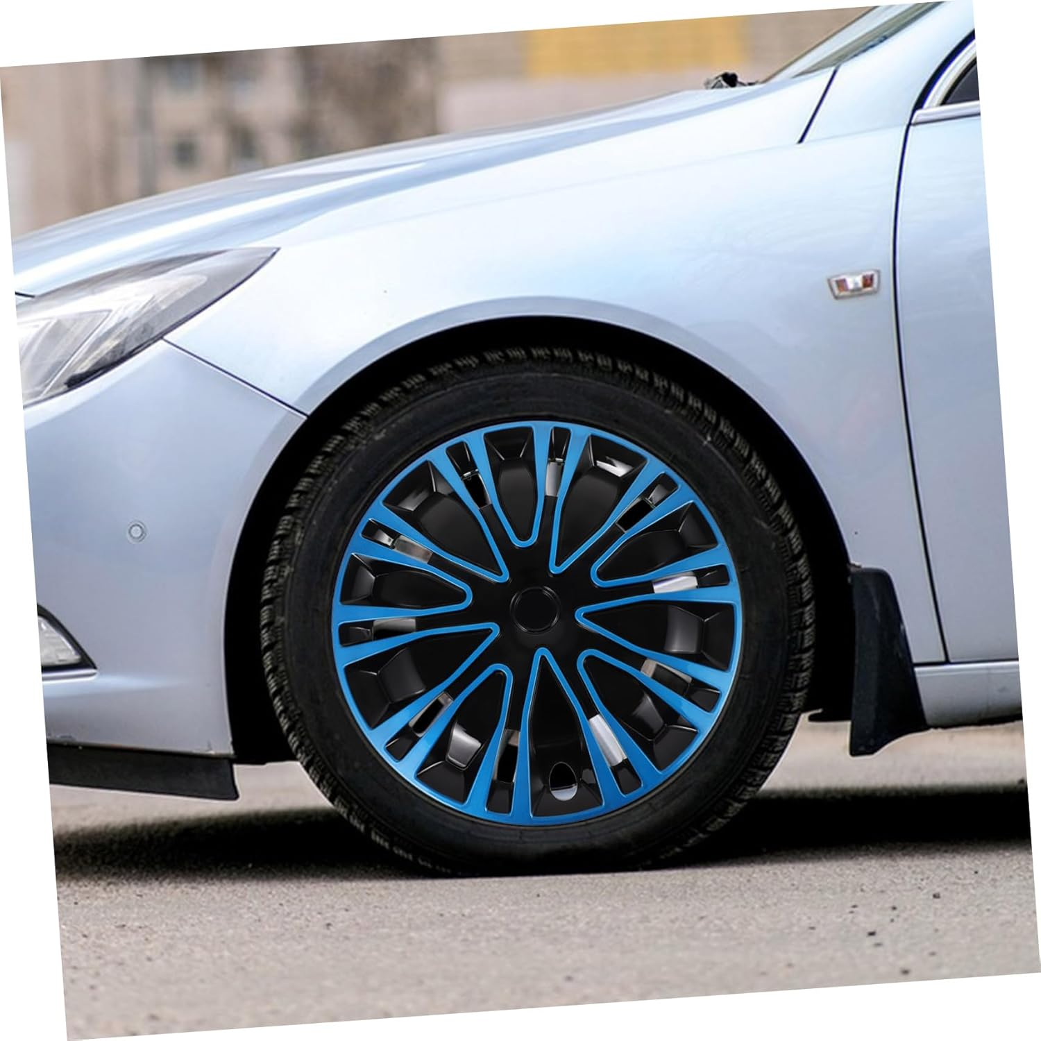 MAGICLULU Car Hubcap Wheel Cover Decorative Hub Cap Cover for Automotive Wheels Hubcaps image number 5