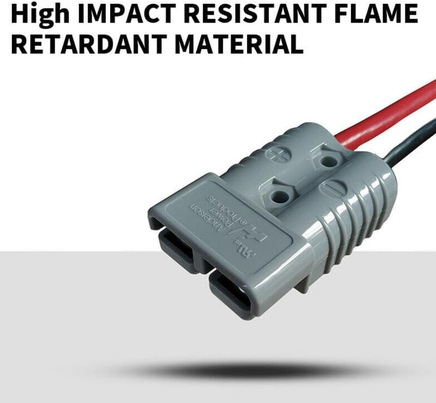 Tootoo Ready to Use10M 50Amp Anderson Plug Extension Lead Twincore Automotive Cable for Caravan, Solar, Ute & Trailer Power, Ready to Use image number 2